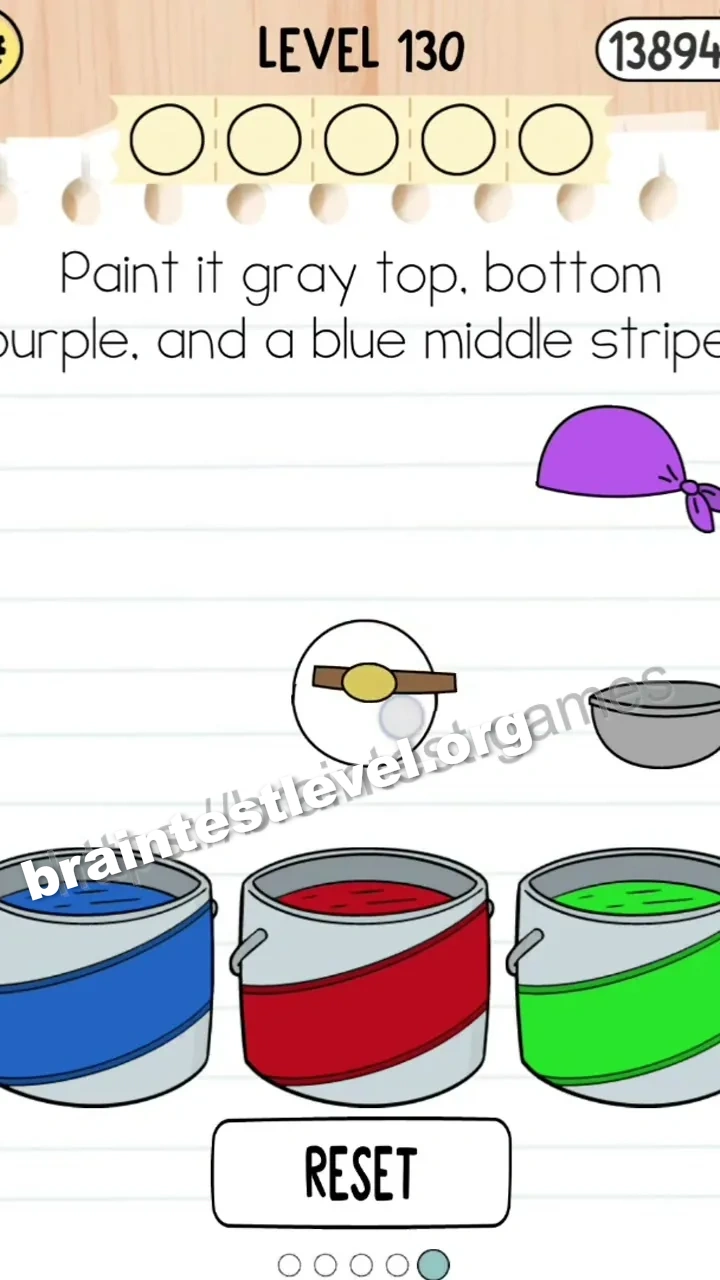 Brain Test 5 Level 130 scene 5 step 1