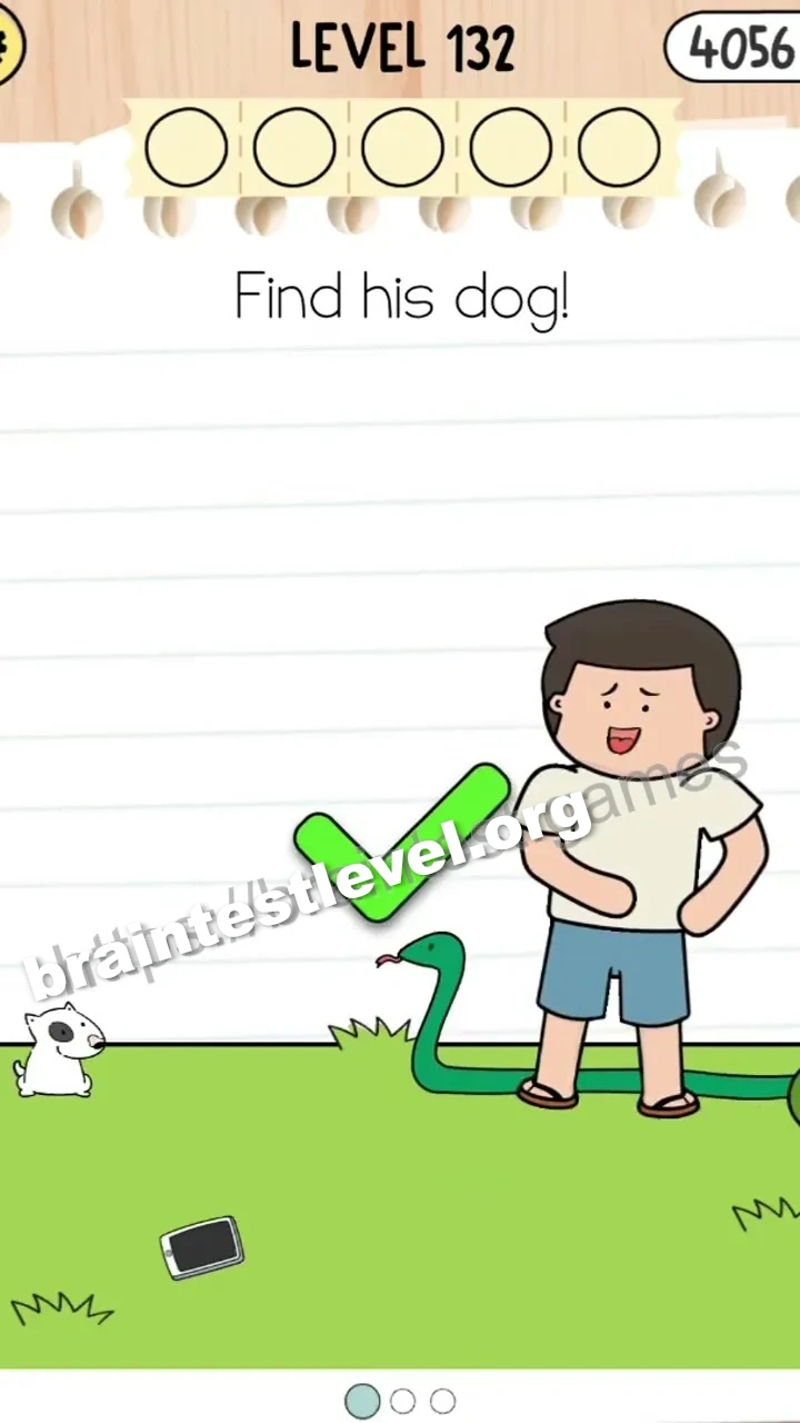 Brain Test 5 Level 132 scene 1 step 2