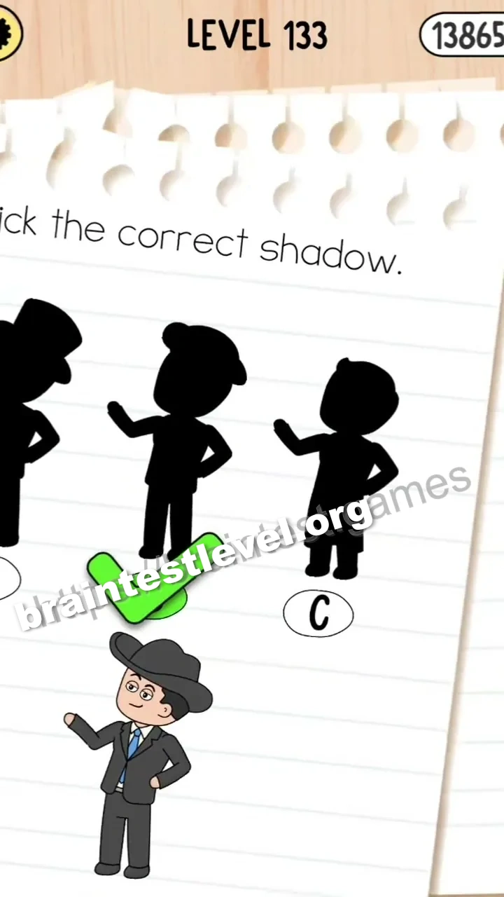 Brain Test 5 Level 133 scene 3 step 2