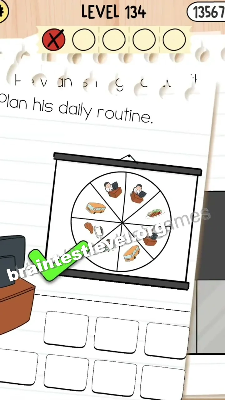 Brain Test 5 Level 134 scene 1 step 2