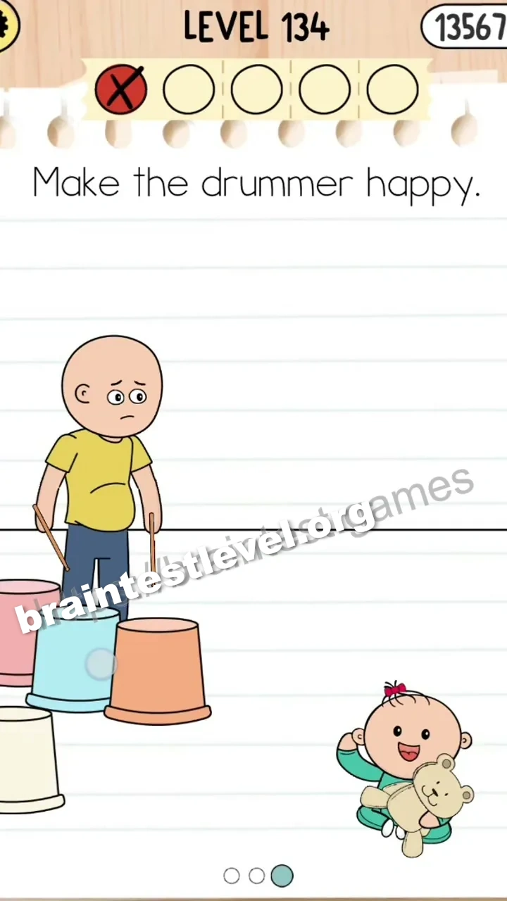 Brain Test 5 Level 134 scene 3 step 1