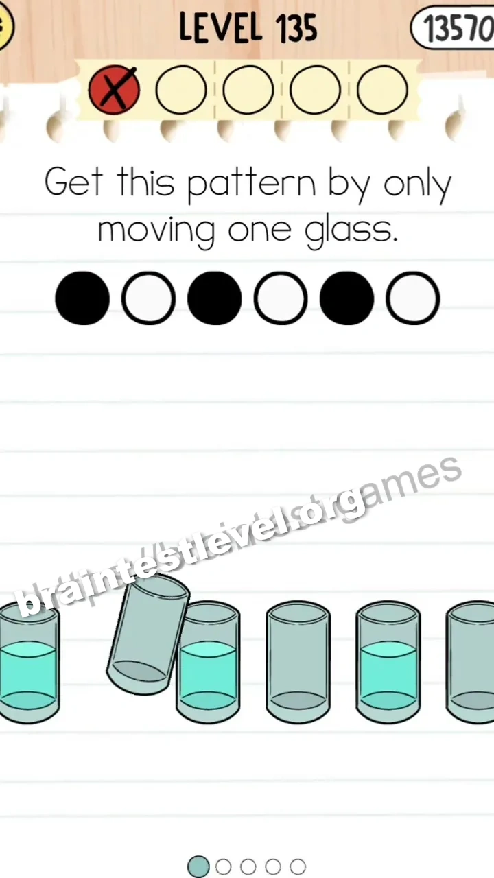 Level 135 screenshot