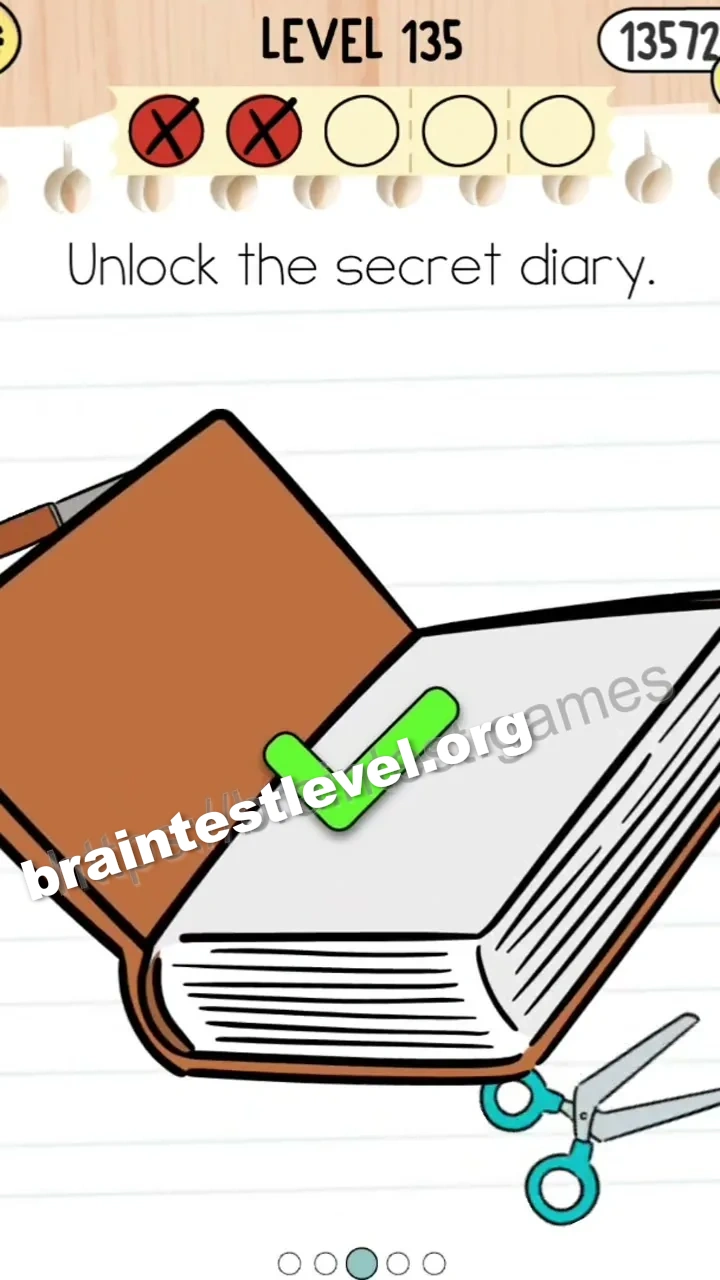 Brain Test 5 Level 135 scene 3 step 2
