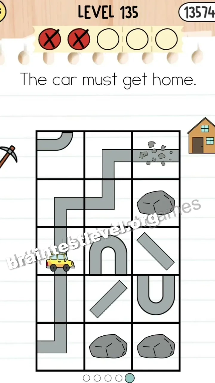 Brain Test 5 Level 135 scene 5 step 1