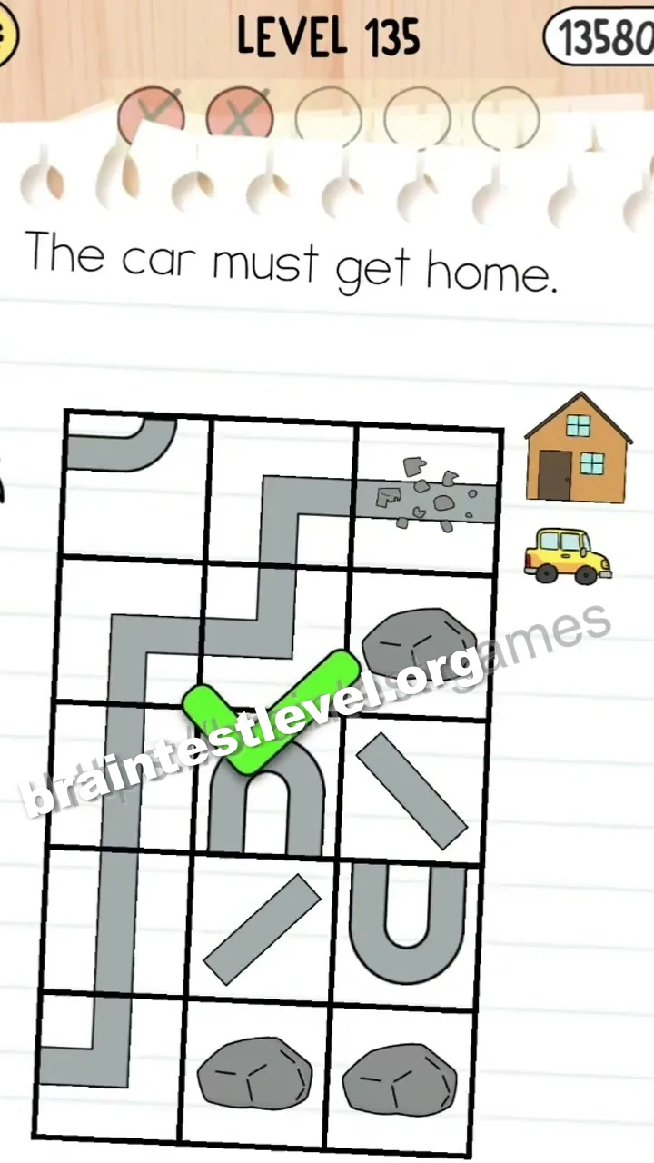 Brain Test 5 Level 135 scene 5 step 2