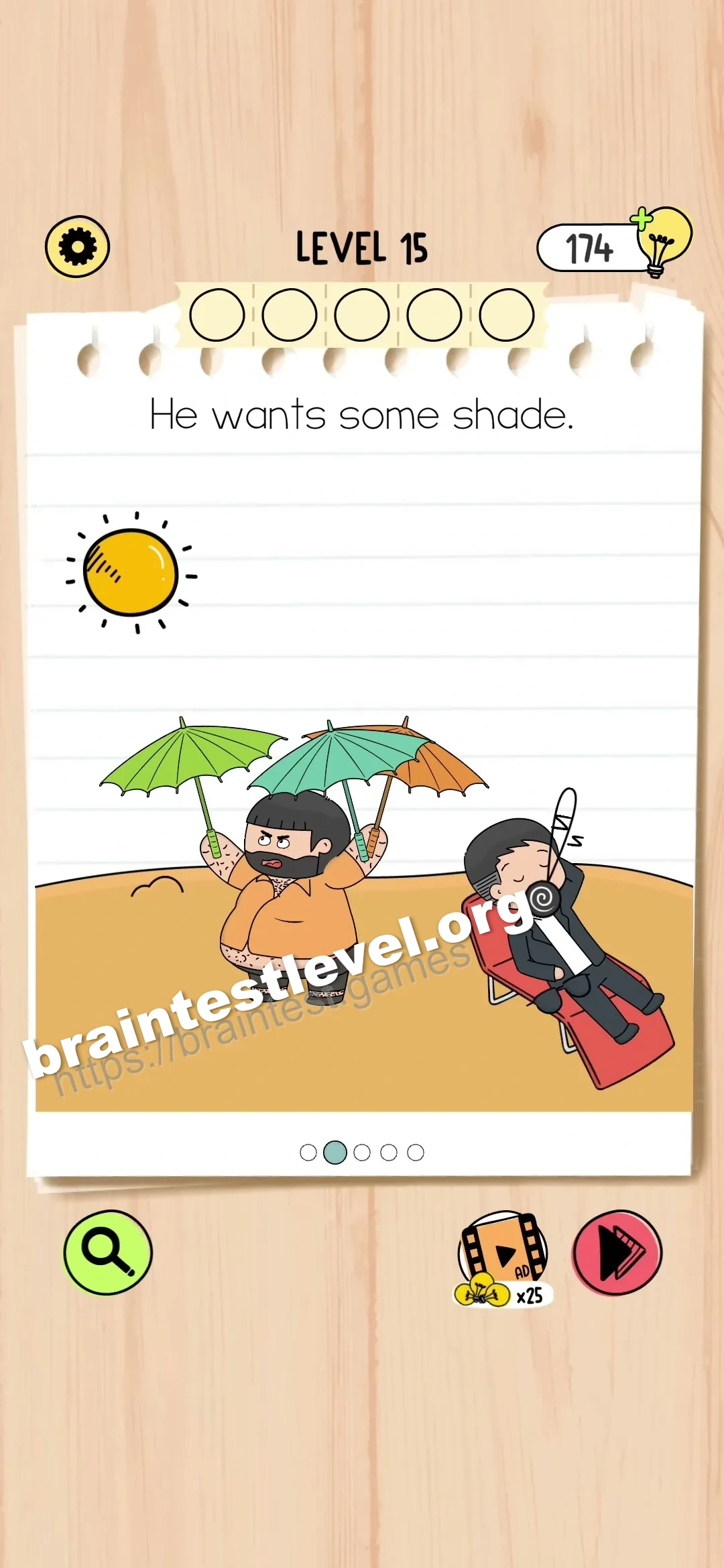 Brain Test 5 Level 15 screenshot 2