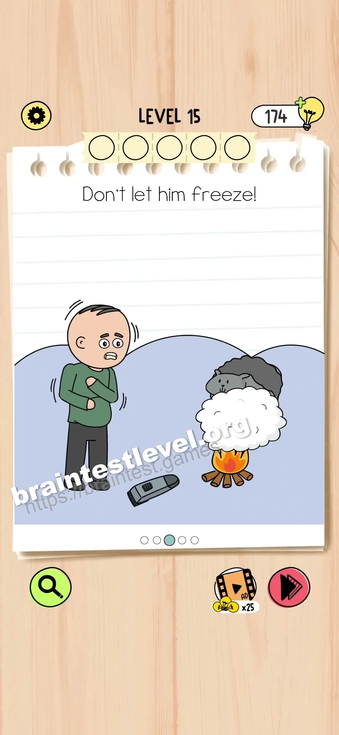 Brain Test 5 Level 15 screenshot 3
