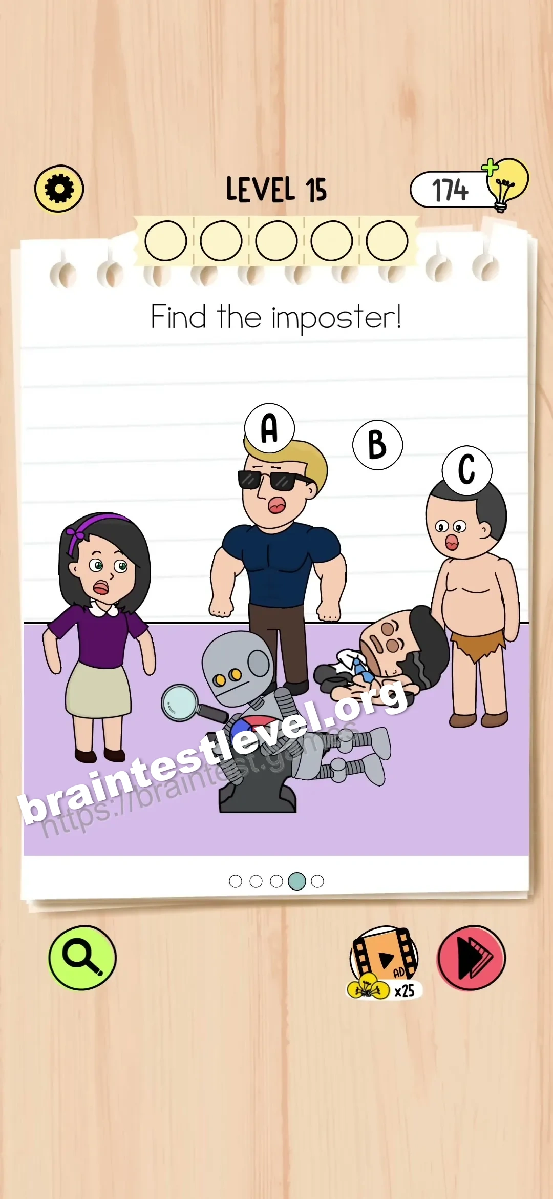 Brain Test 5 Level 15 screenshot 4