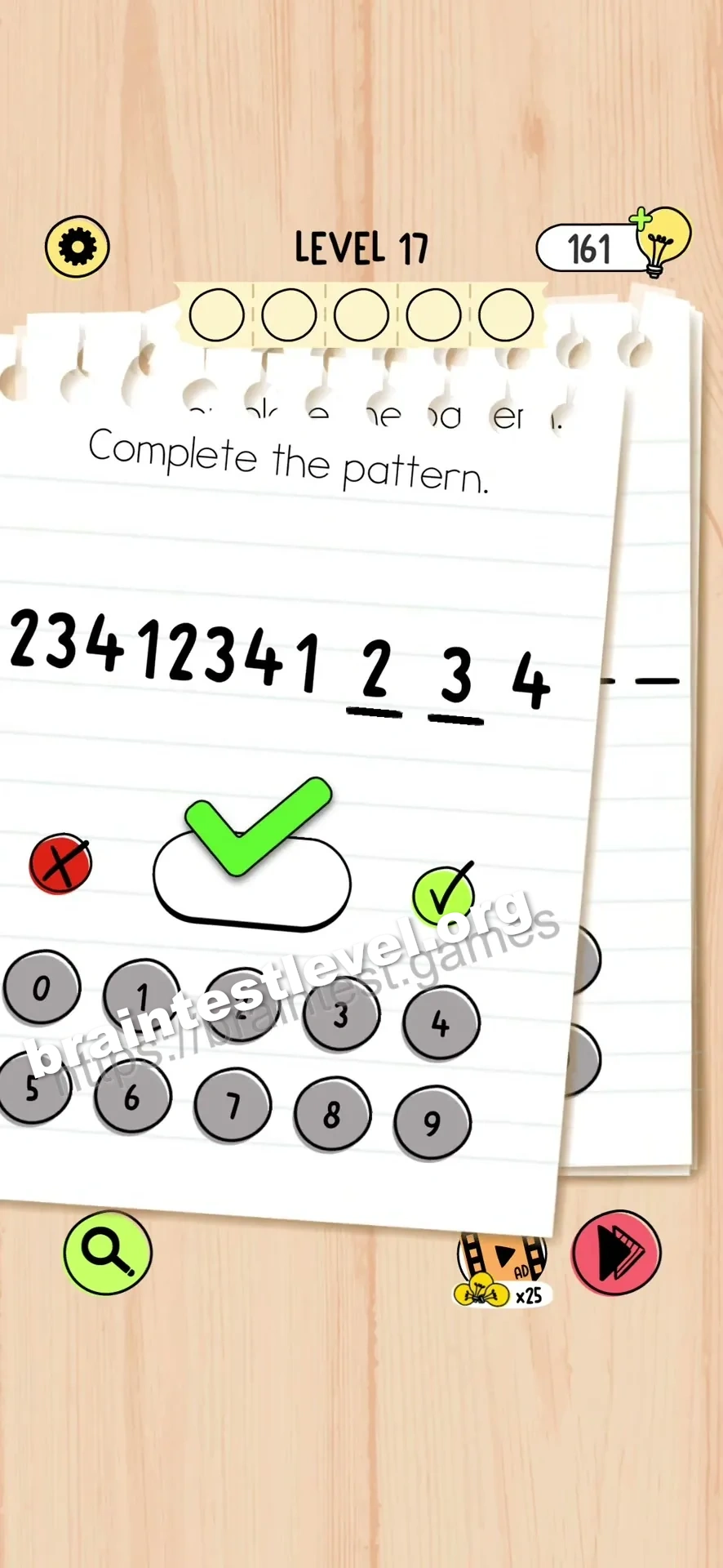 Brain Test 5 Level 17 scene 1 step 2