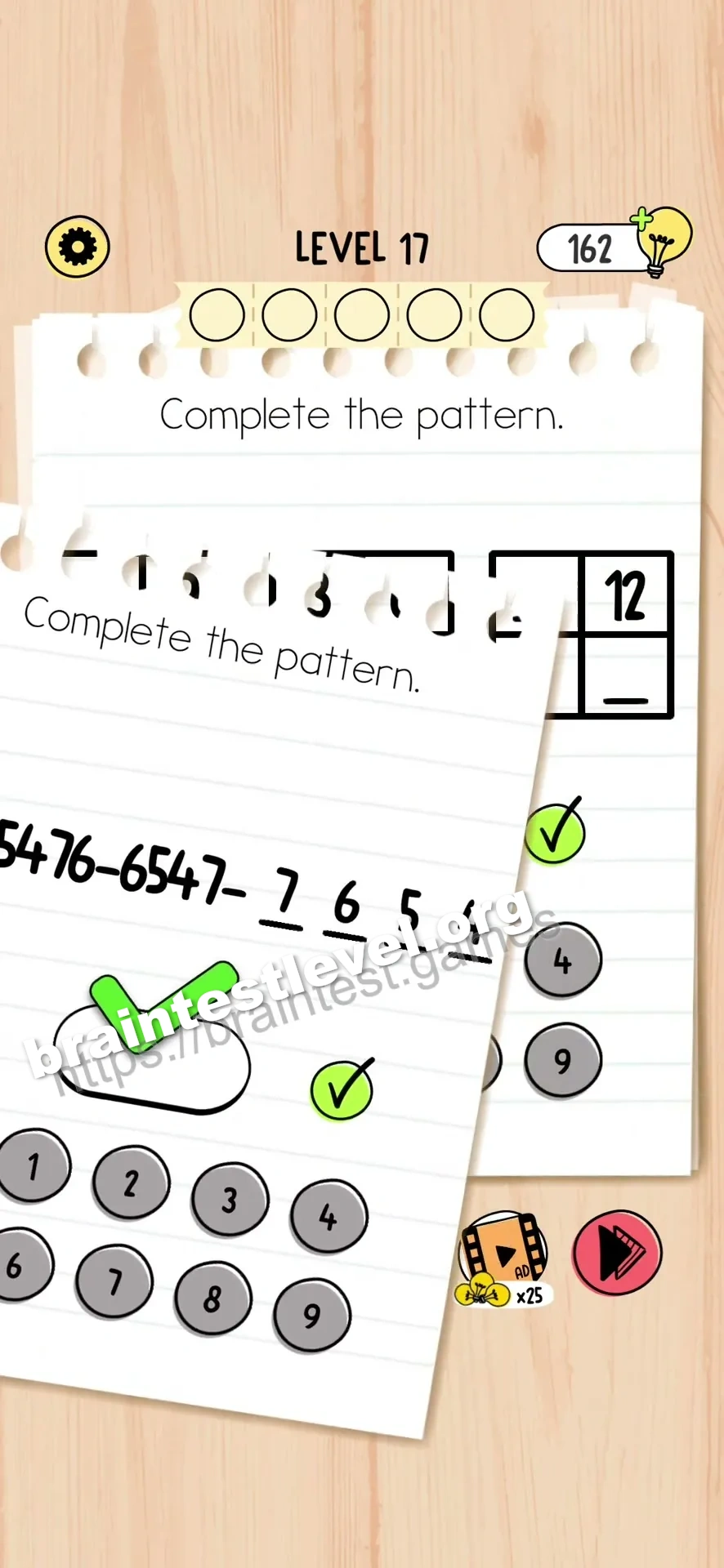 Brain Test 5 Level 17 scene 2 step 2