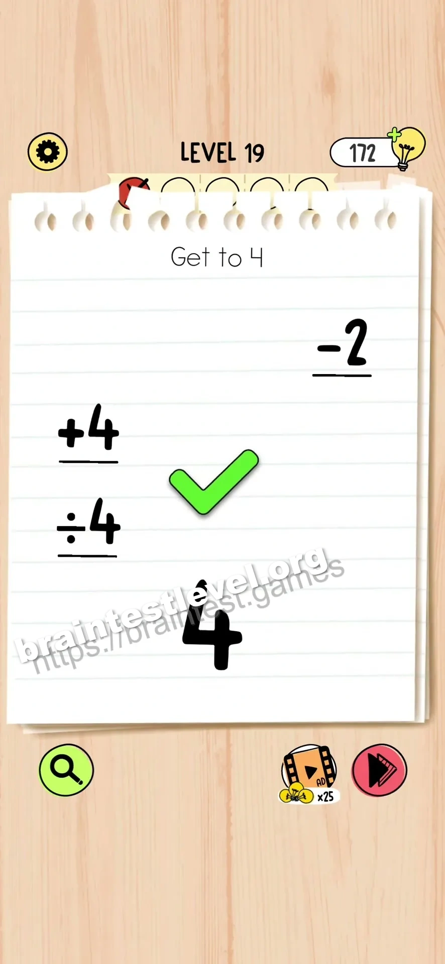 Brain Test 5 Level 19 scene 2 step 2