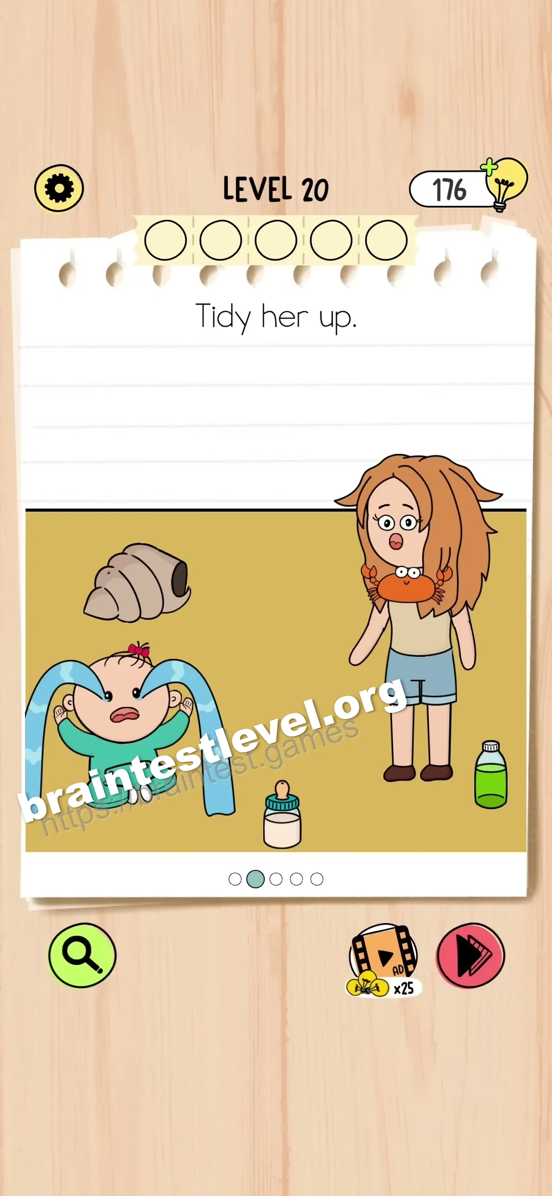 Brain Test 5 Level 20 screenshot 2