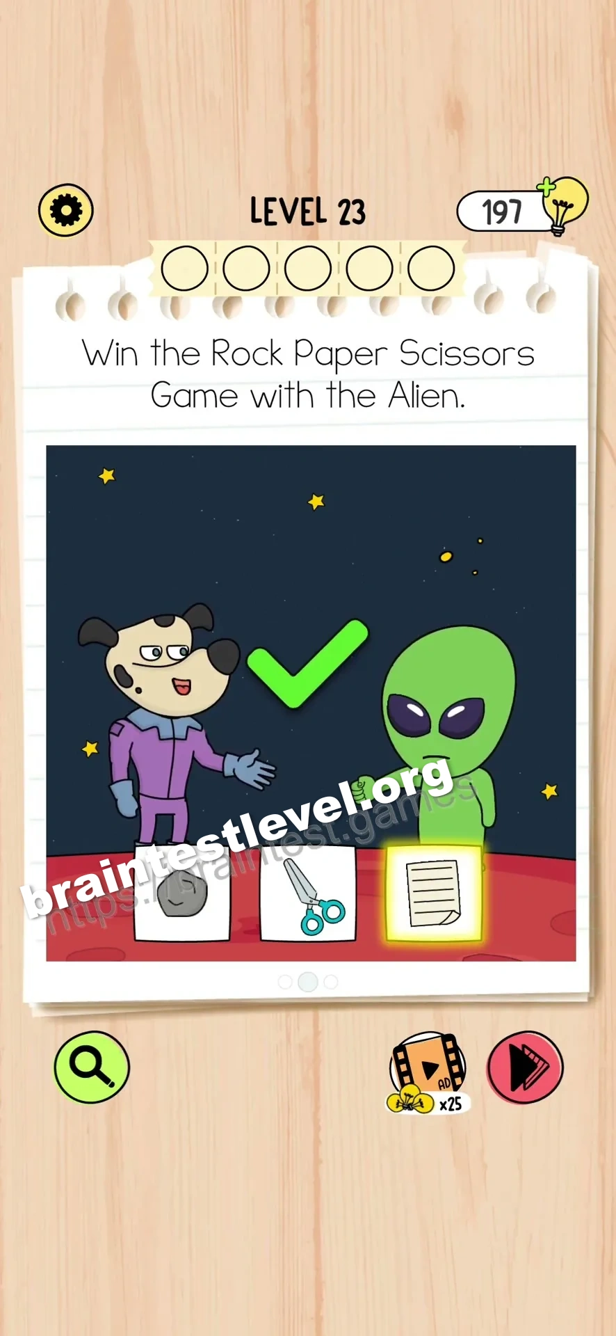Brain Test 5 Level 23 scene 2 step 2
