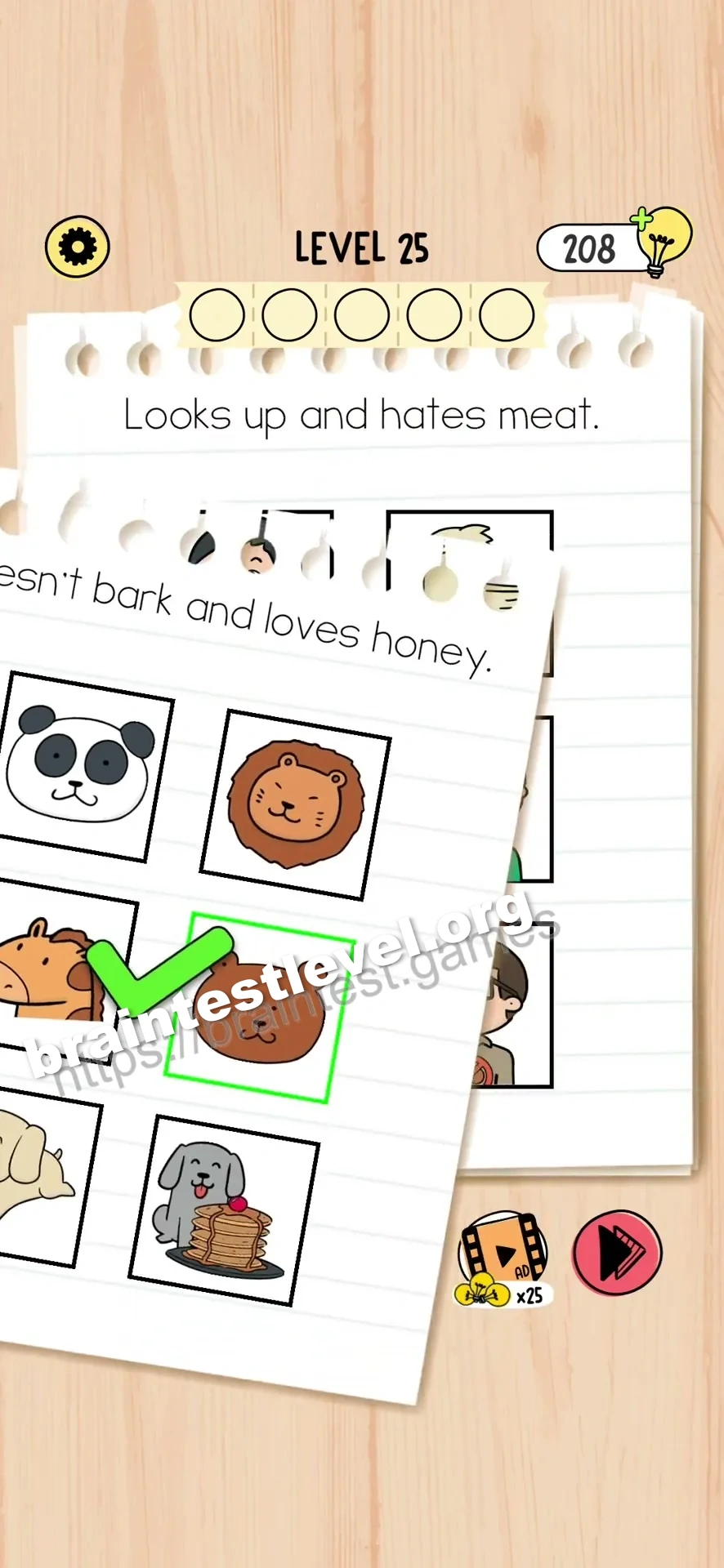 Brain Test 5 Level 25 scene 3 step 2