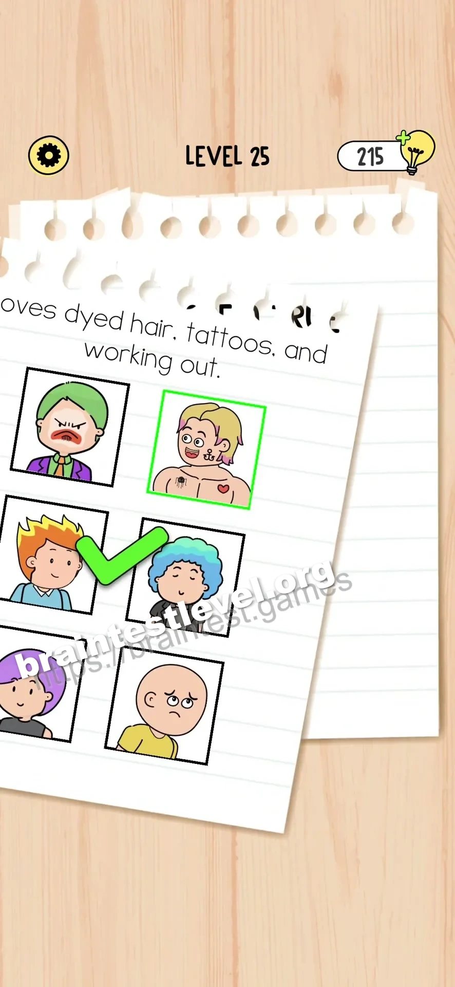 Brain Test 5 Level 25 scene 5 step 2