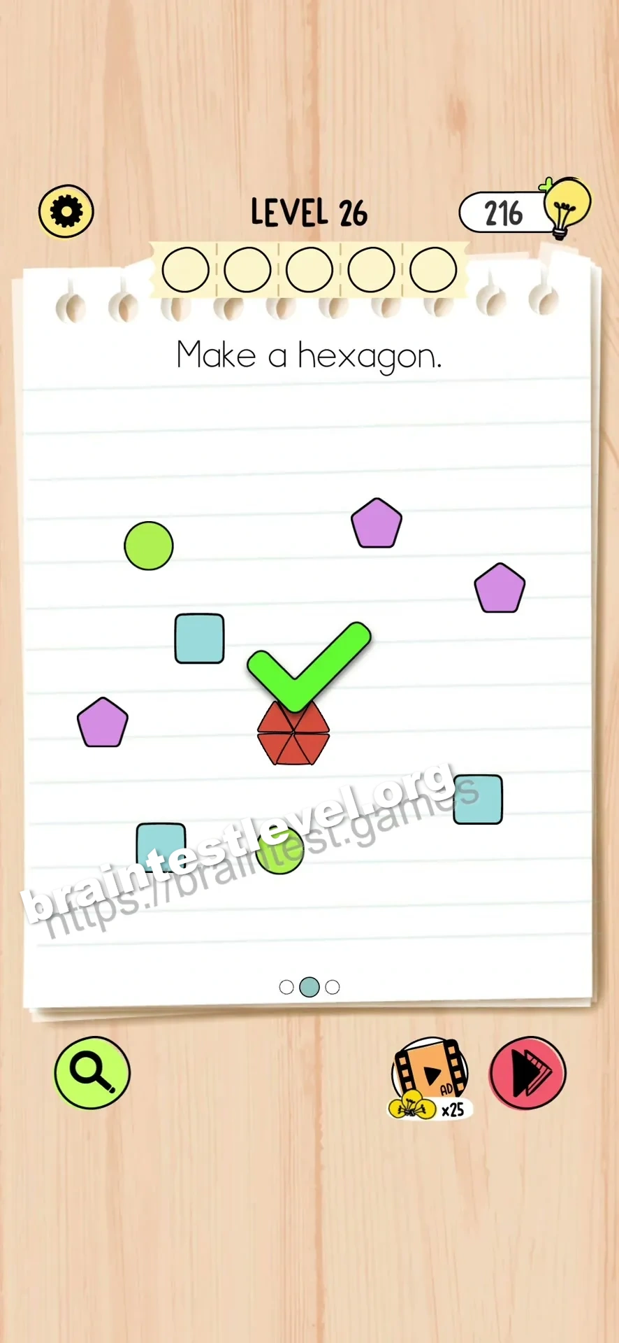 Brain Test 5 Level 26 scene 2 step 2