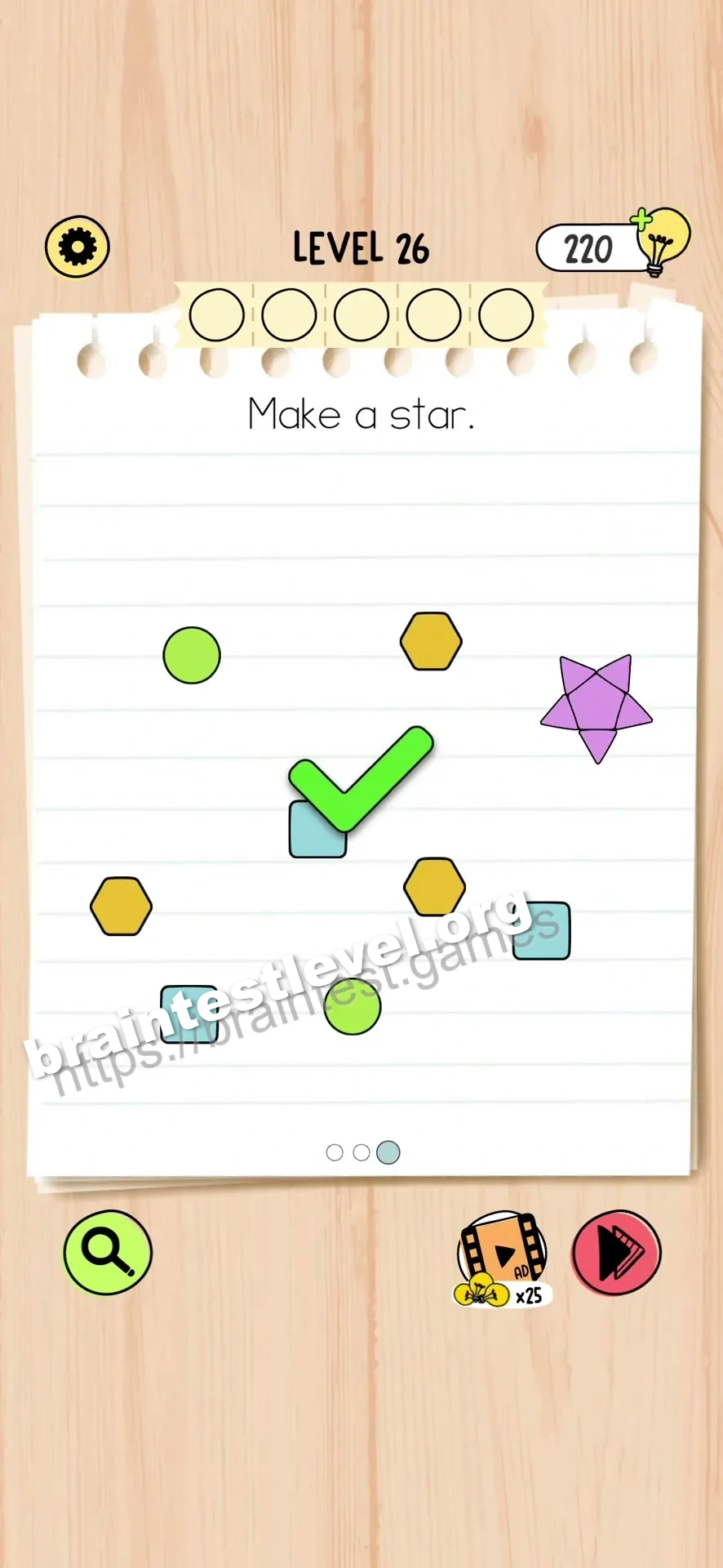 Brain Test 5 Level 26 scene 3 step 2