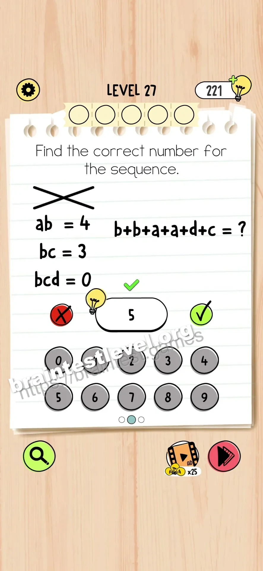 Brain Test 5 Level 27 screenshot 2