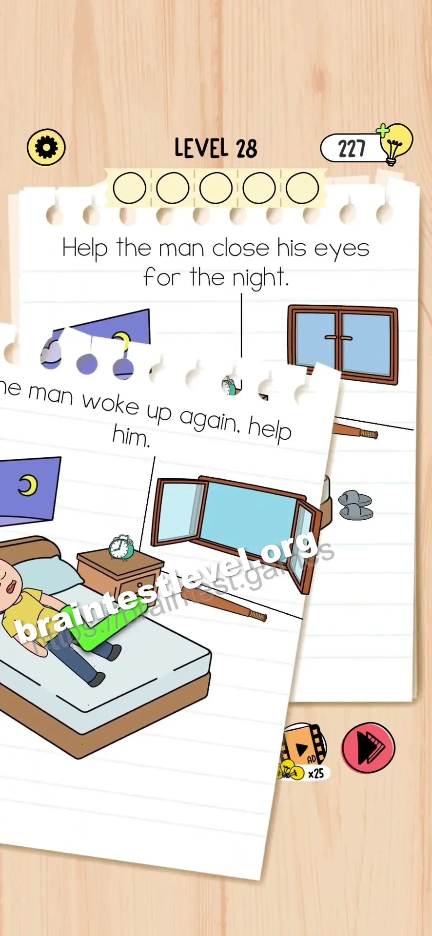 Brain Test 5 Level 28 scene 2 step 2