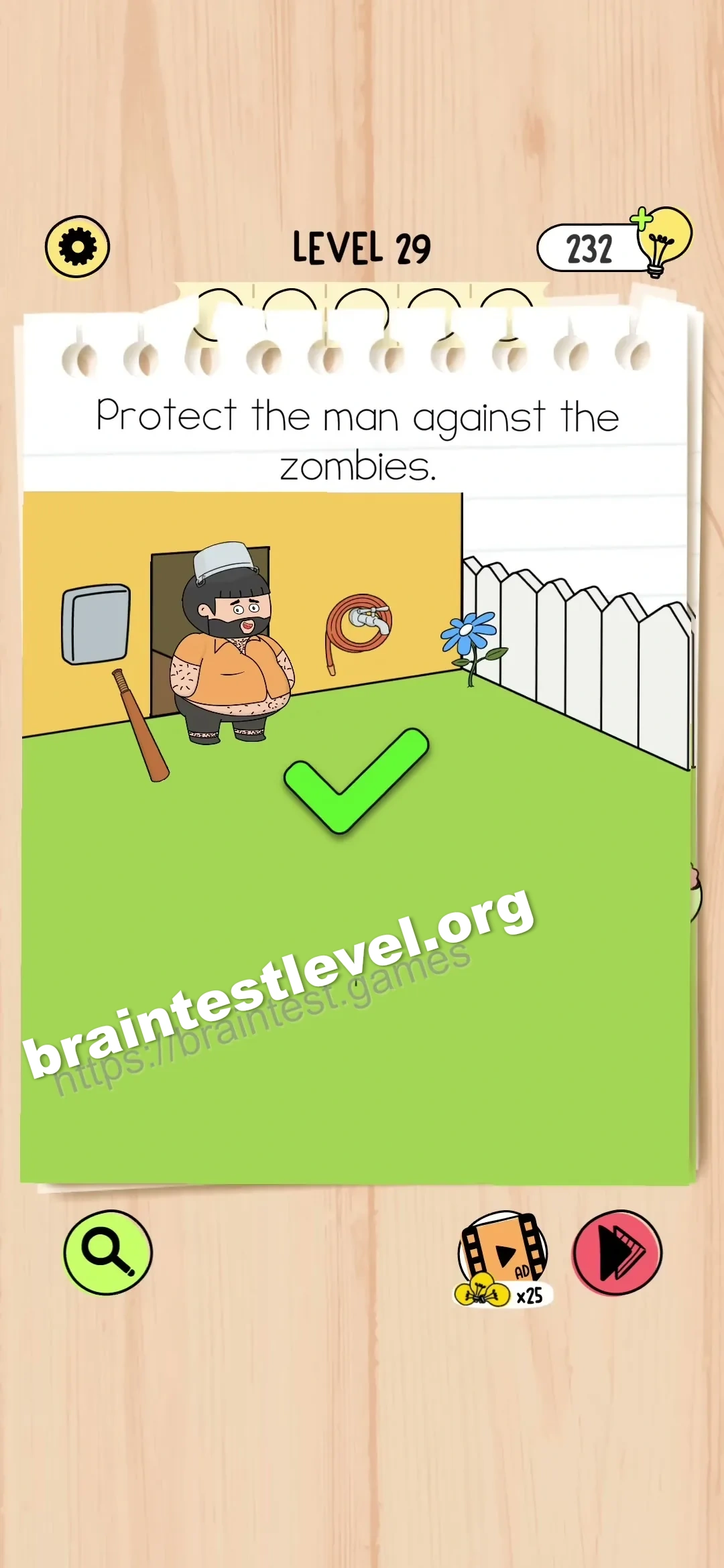 Brain Test 5 Level 29 scene 2 step 2