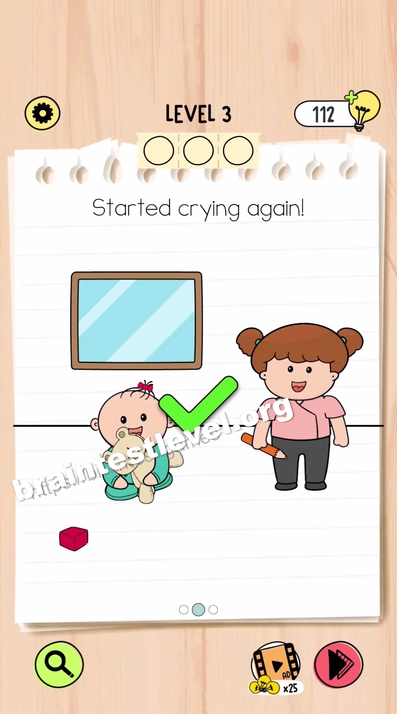 Brain Test 5 Level 3 scene 2 step 2