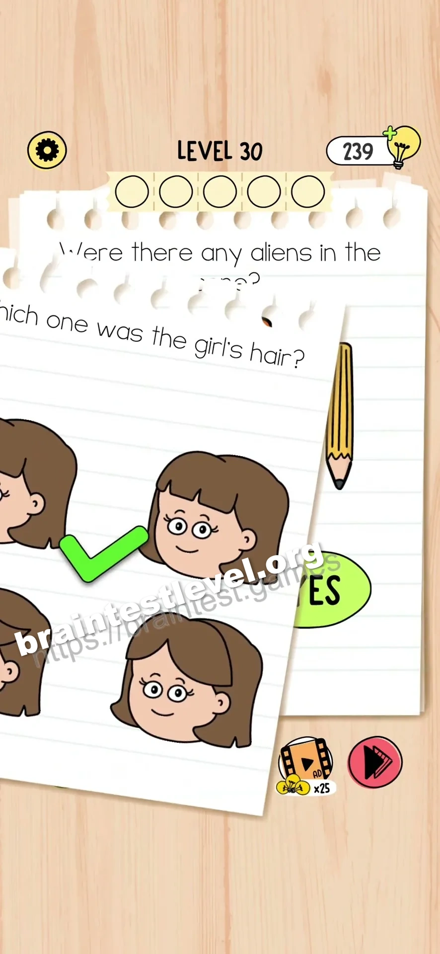 Brain Test 5 Level 30 scene 4 step 2