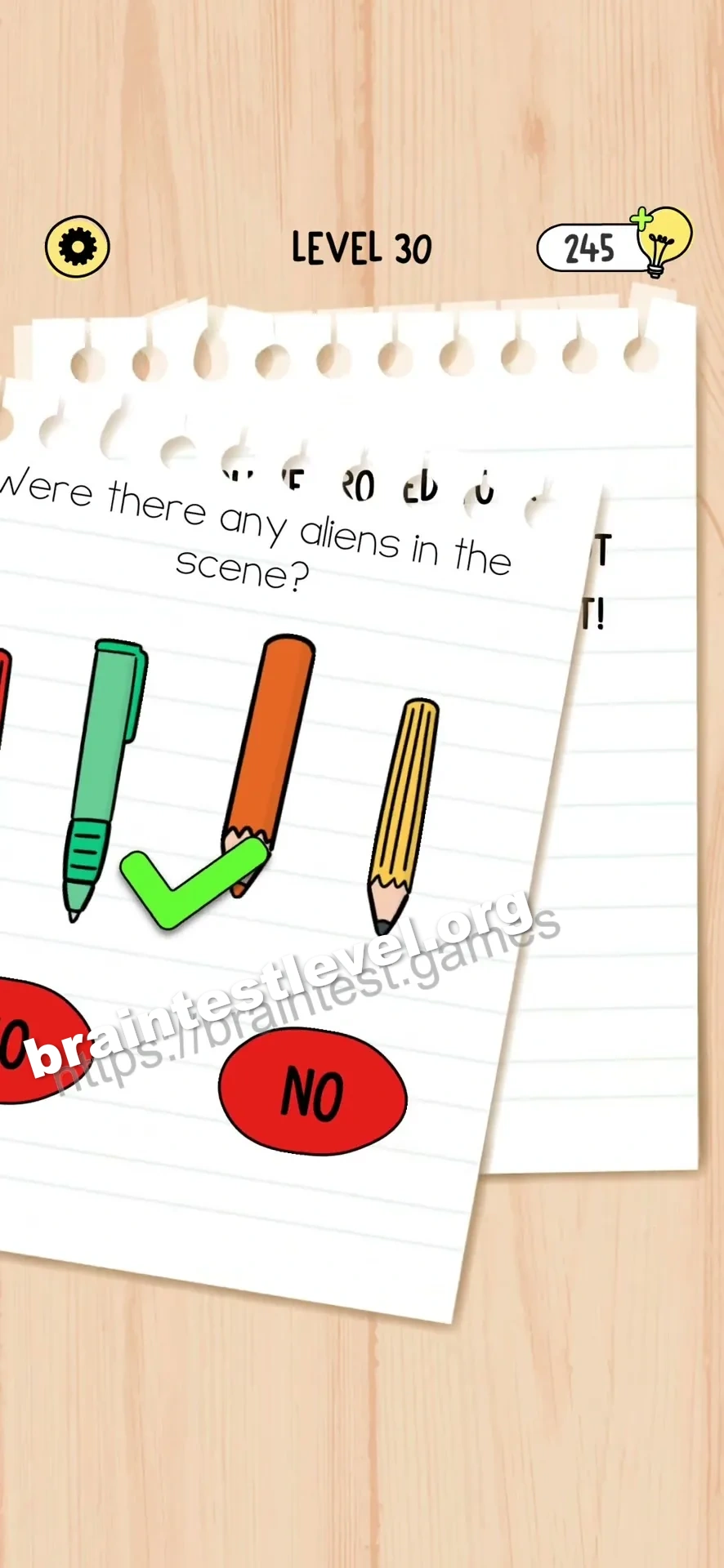 Brain Test 5 Level 30 scene 5 step 2