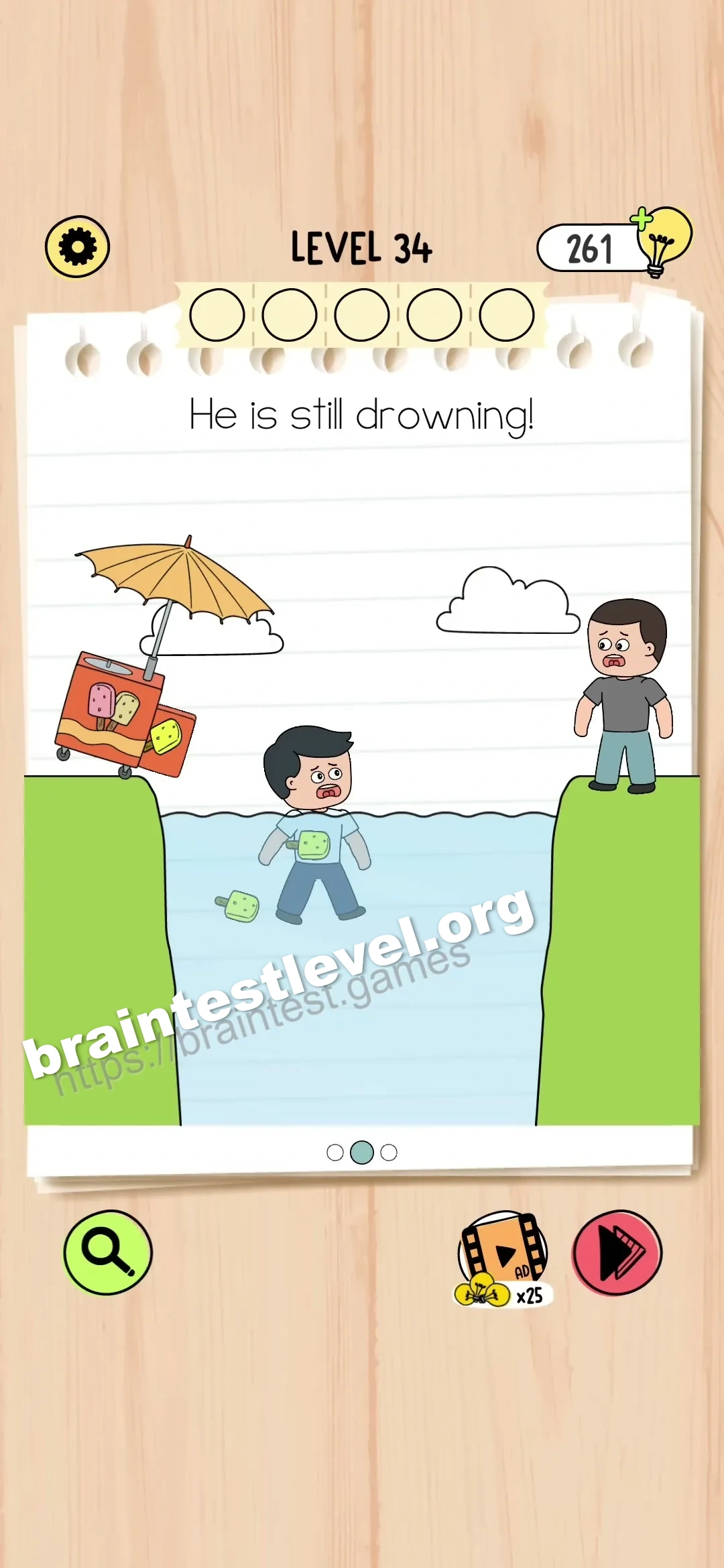 Brain Test 5 Level 34 screenshot 2