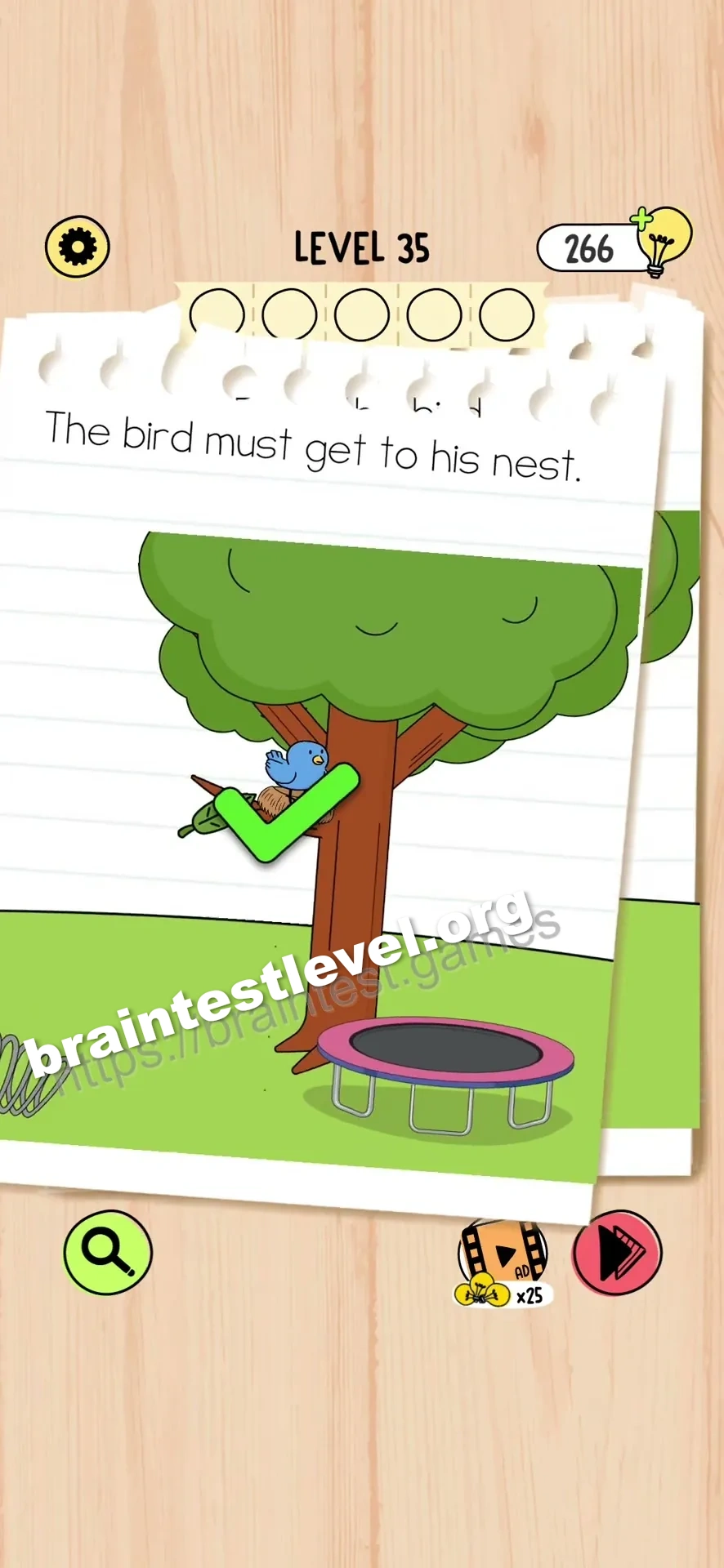 Brain Test 5 Level 35 scene 1 step 2
