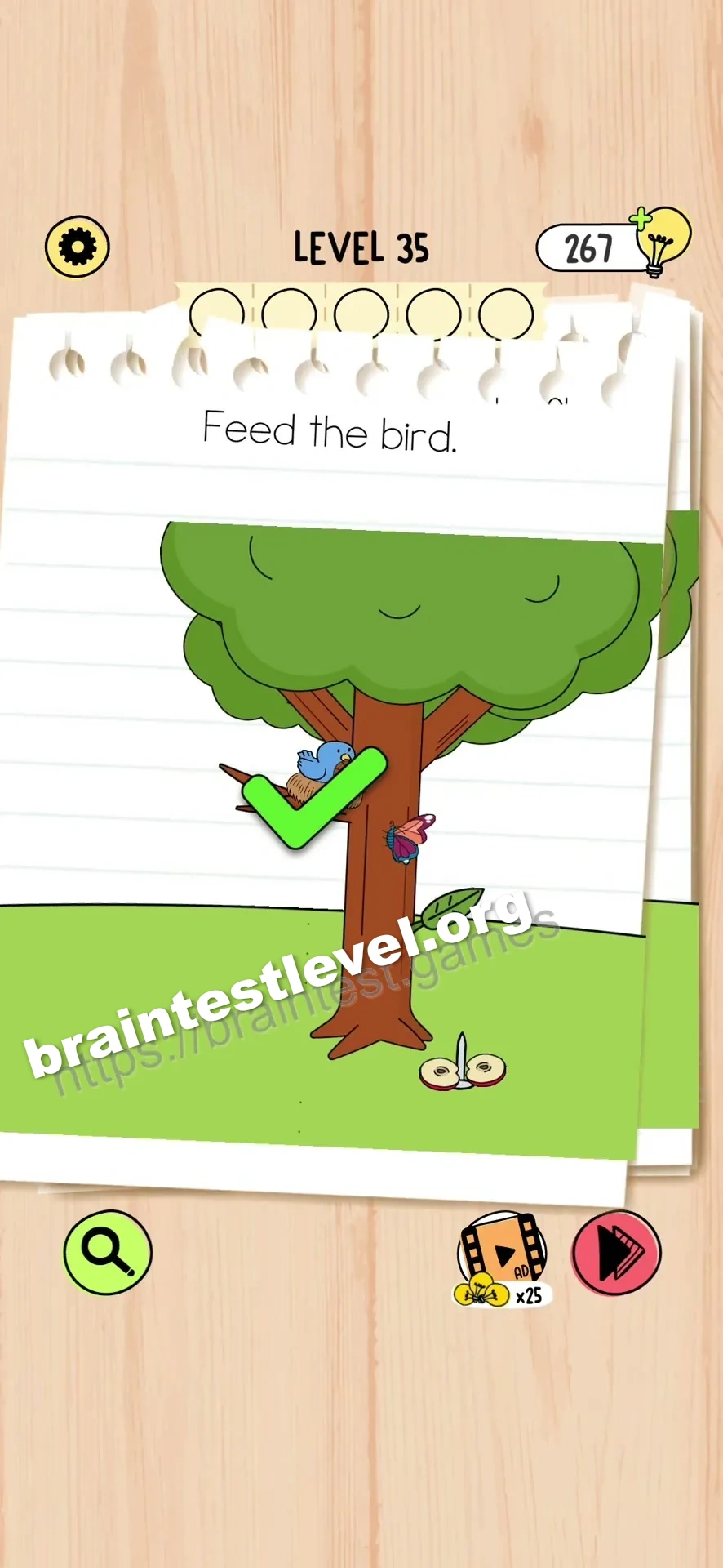 Brain Test 5 Level 35 scene 2 step 2