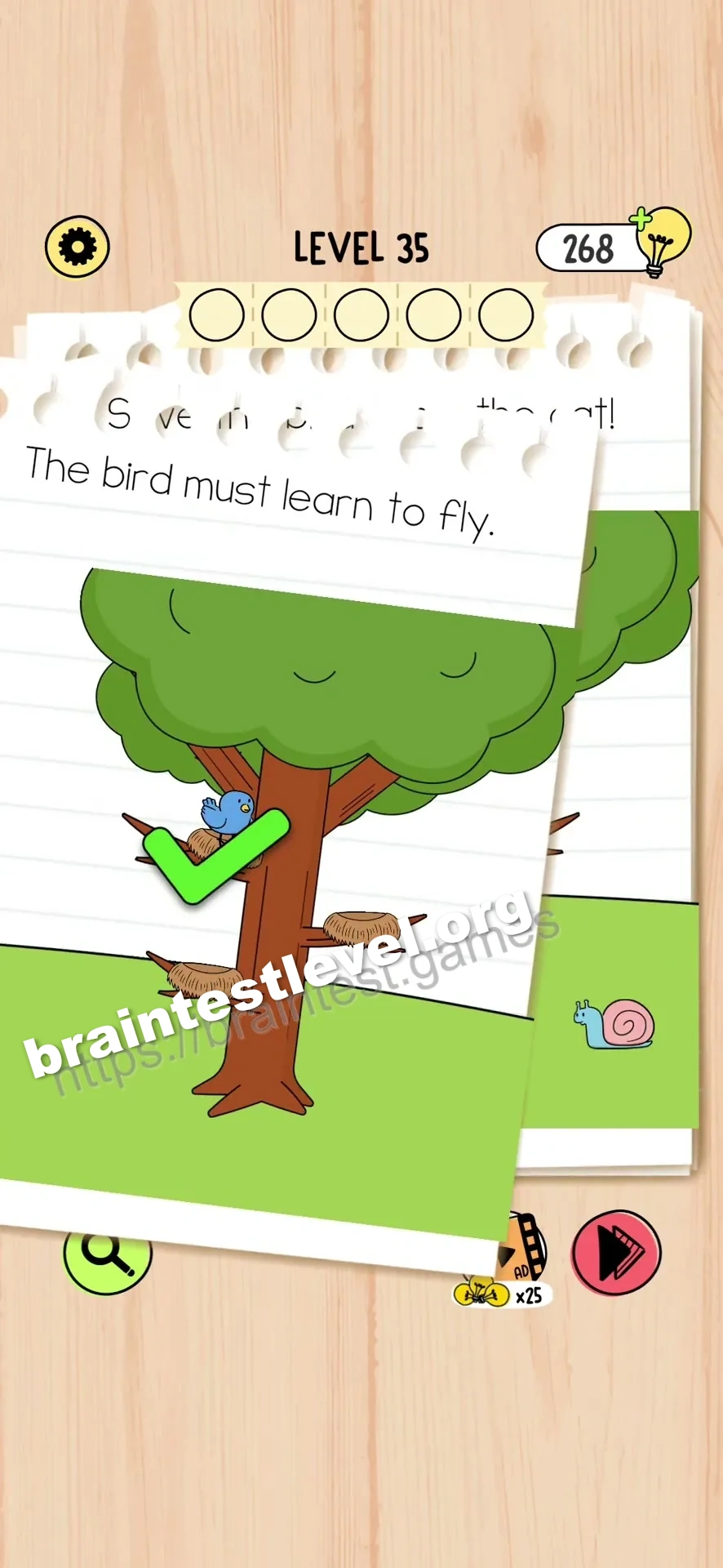 Brain Test 5 Level 35 scene 3 step 2