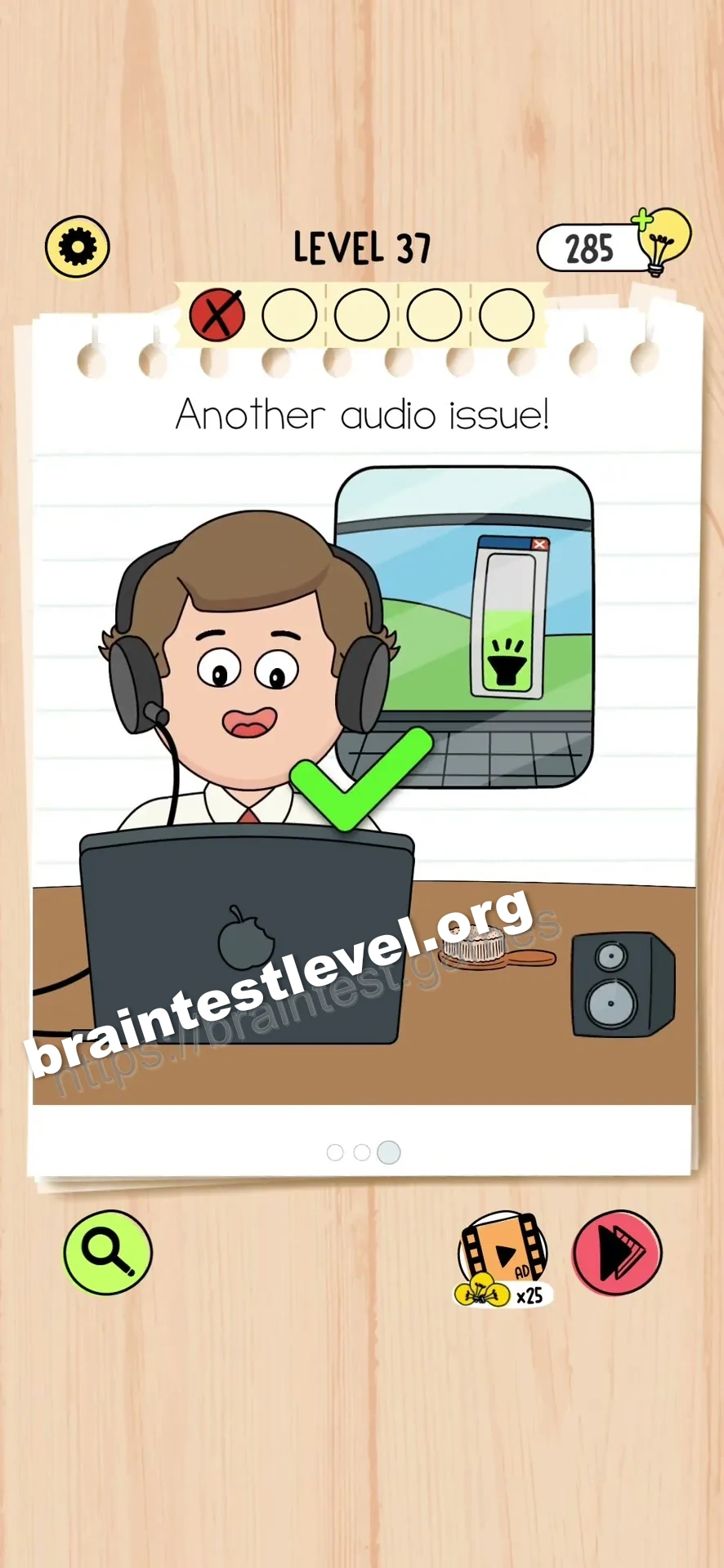 Brain Test 5 Level 37 scene 3 step 2