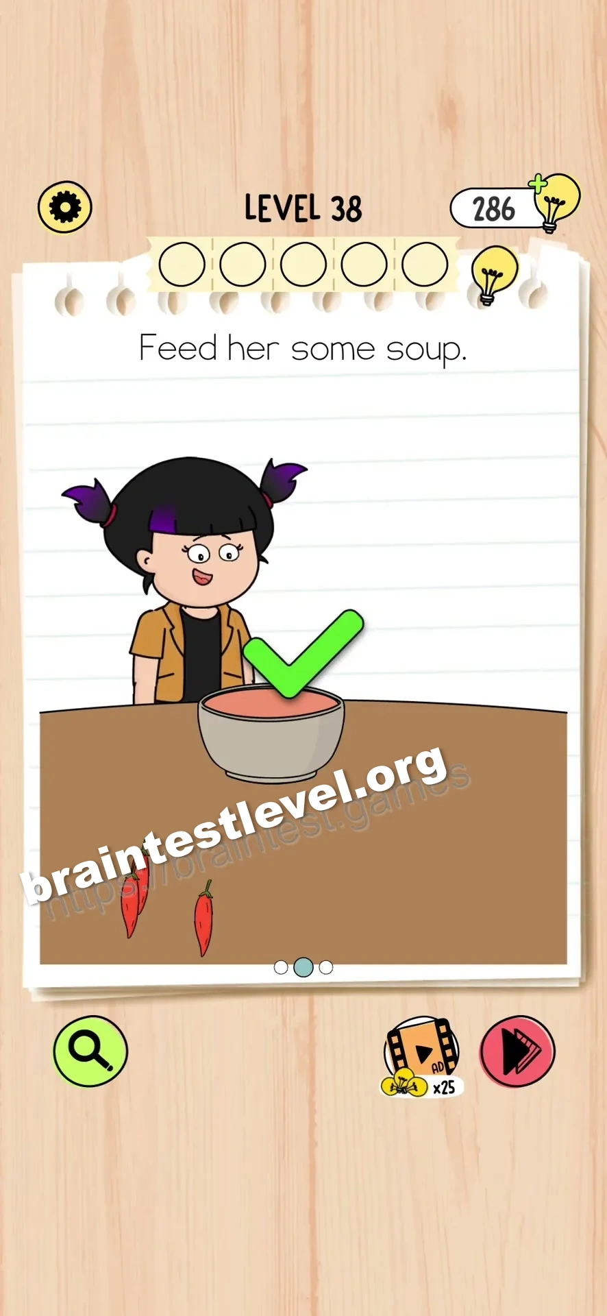 Brain Test 5 Level 38 scene 2 step 2