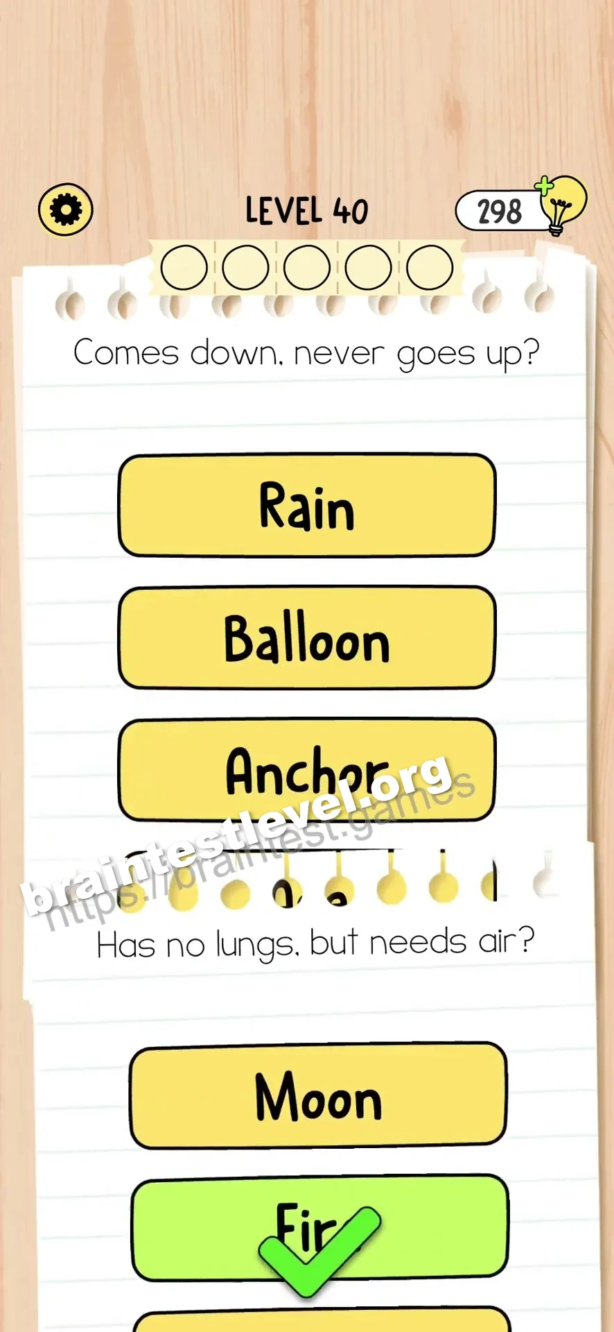 Brain Test 5 Level 40 scene 3 step 2