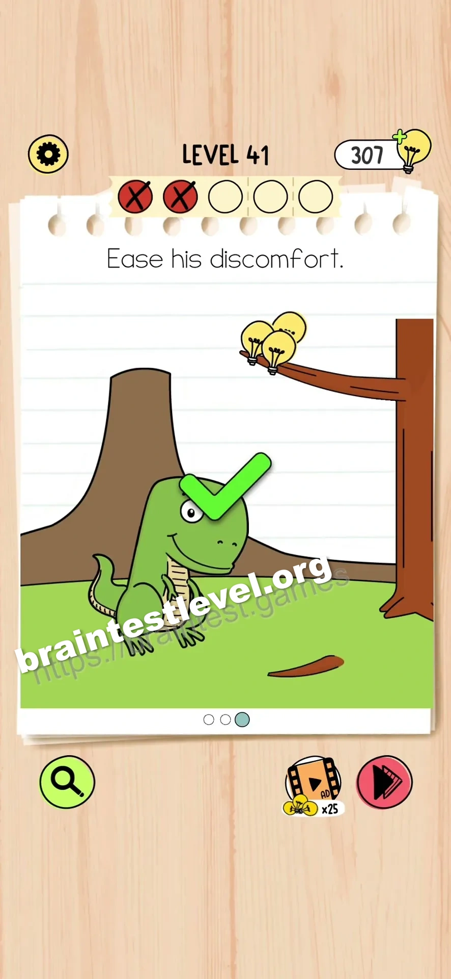 Brain Test 5 Level 41 scene 3 step 2
