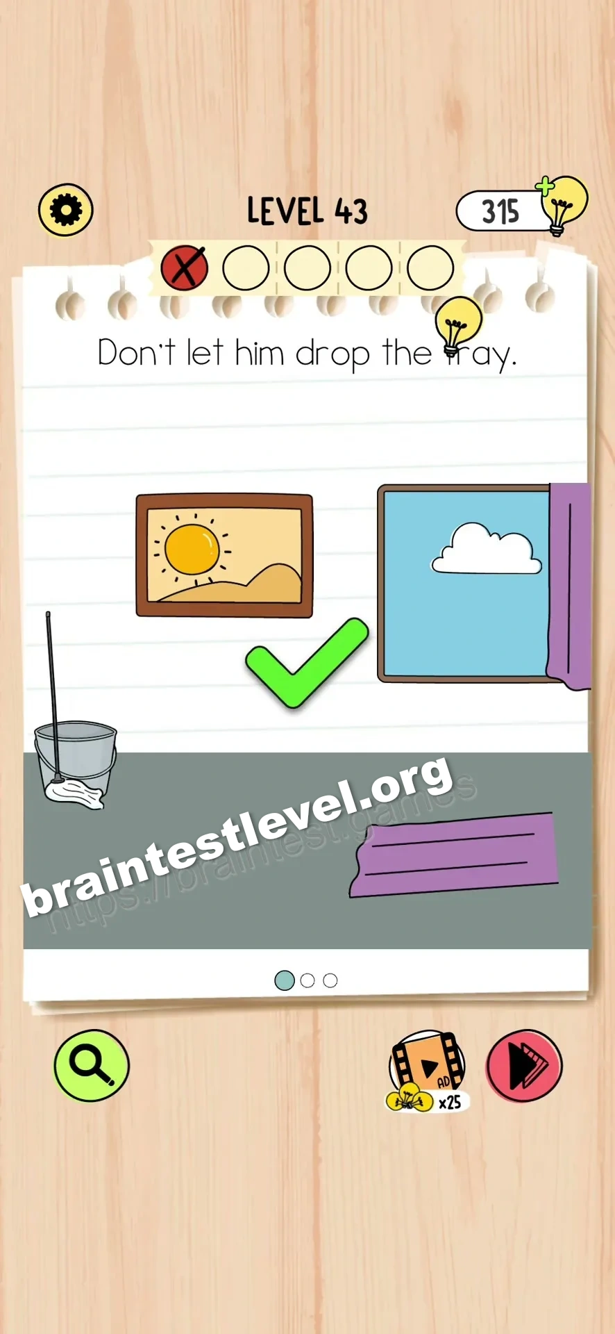 Brain Test 5 Level 43 scene 1 step 2