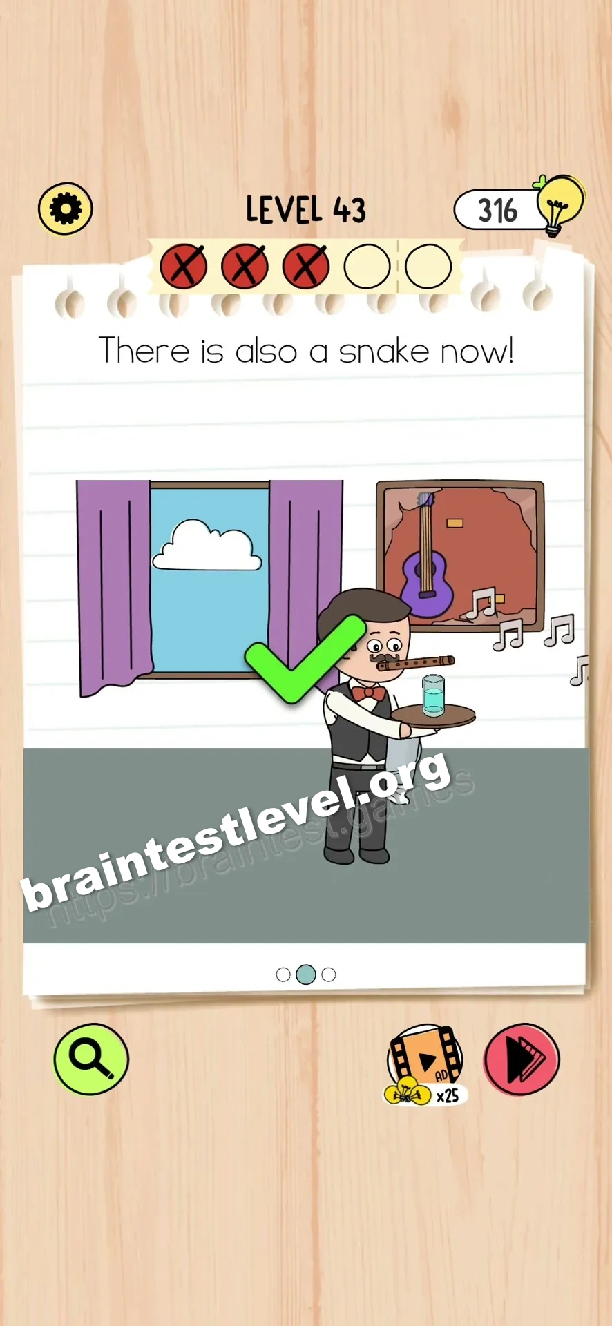 Brain Test 5 Level 43 scene 2 step 2