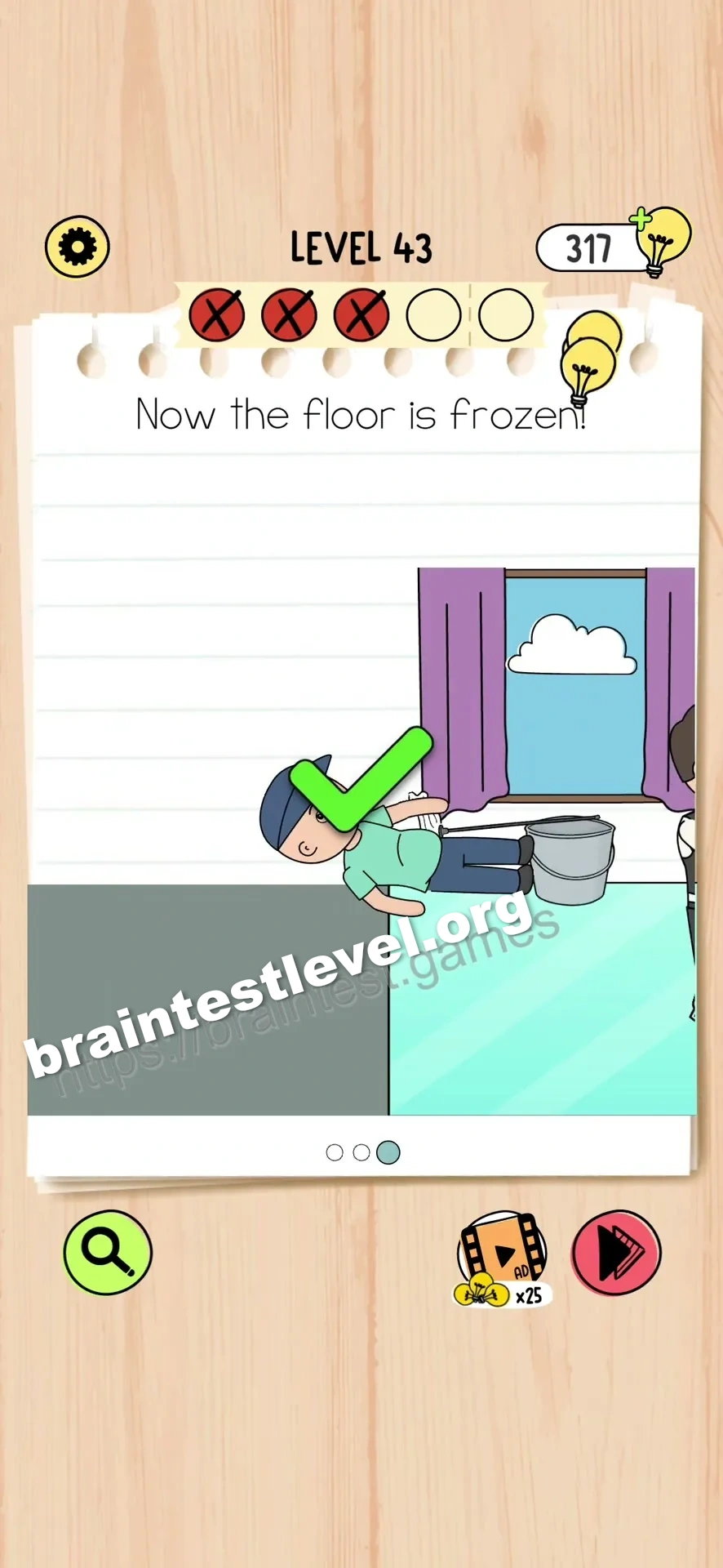 Brain Test 5 Level 43 scene 3 step 2