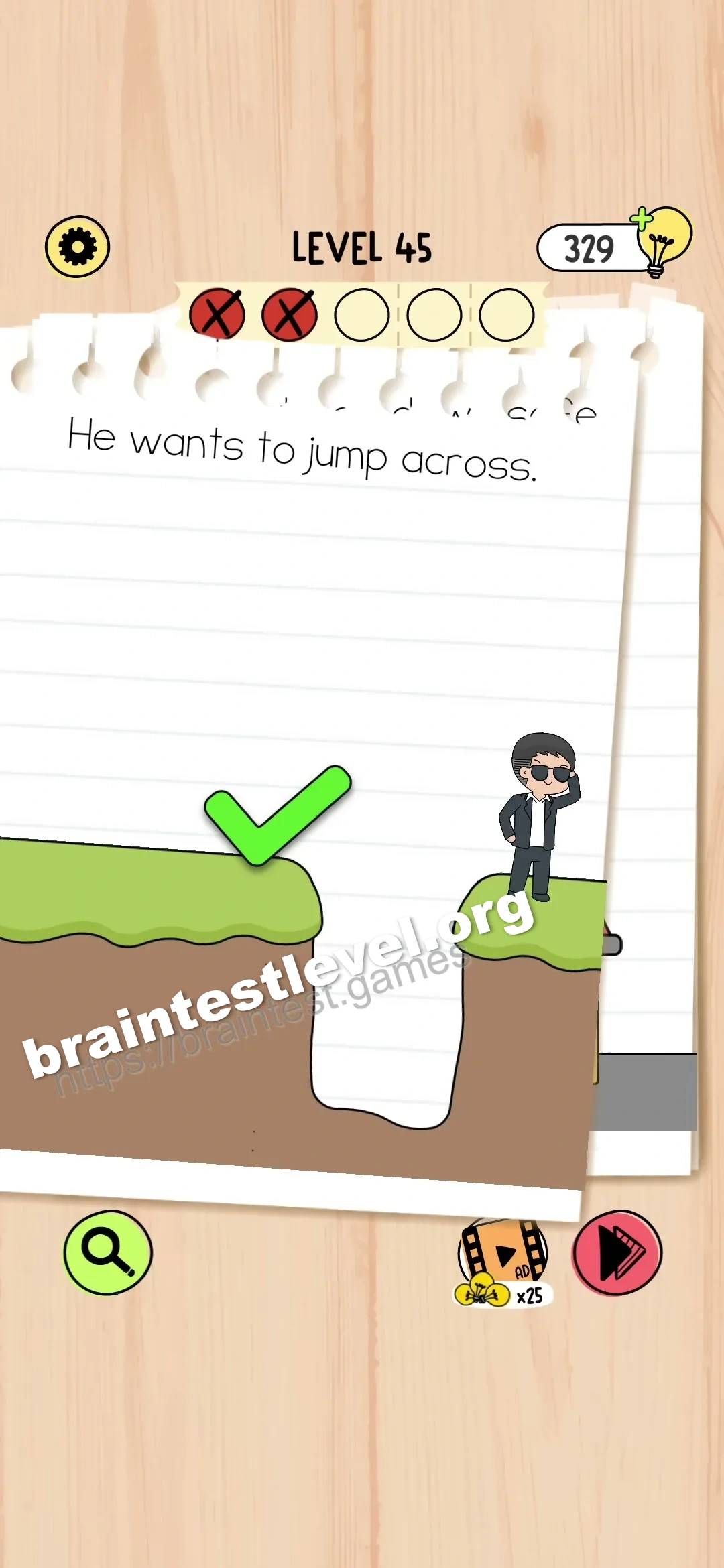 Brain Test 5 Level 45 scene 4 step 2