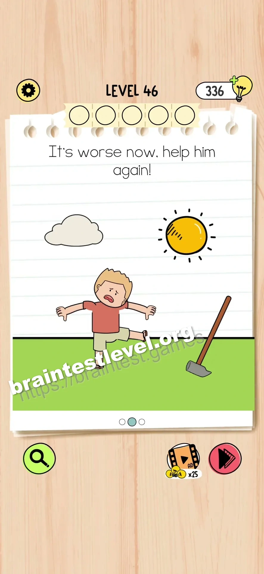 Brain Test 5 Level 46 screenshot 2