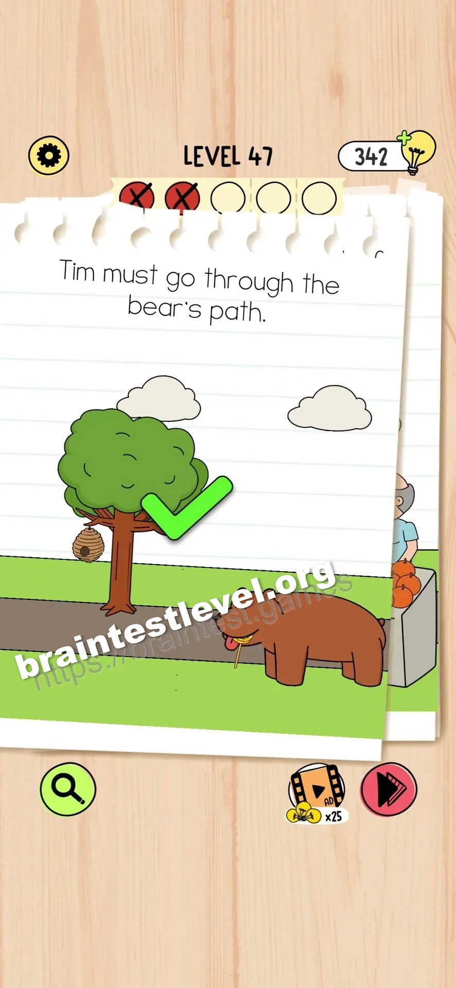 Brain Test 5 Level 47 scene 2 step 2