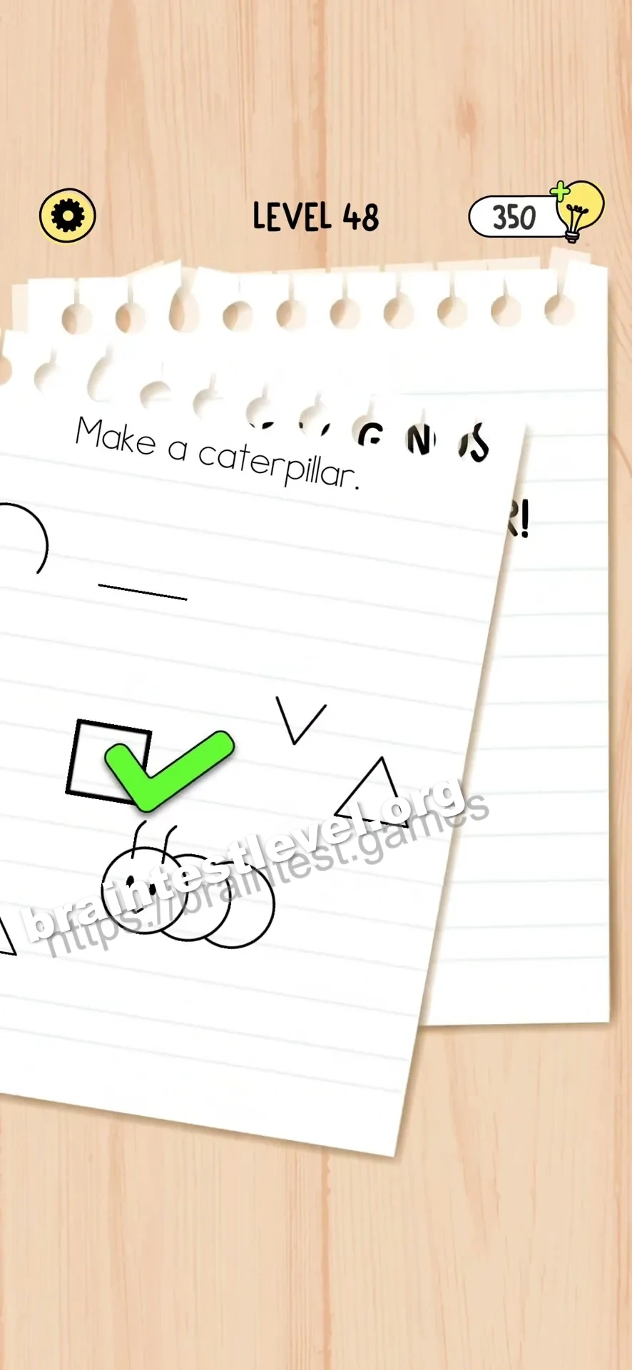 Brain Test 5 Level 48 scene 3 step 2