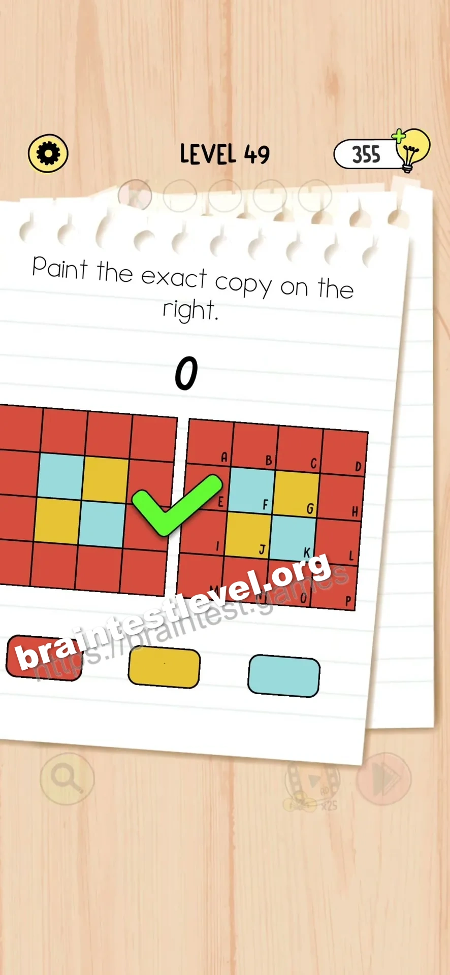 Brain Test 5 Level 49 scene 3 step 2
