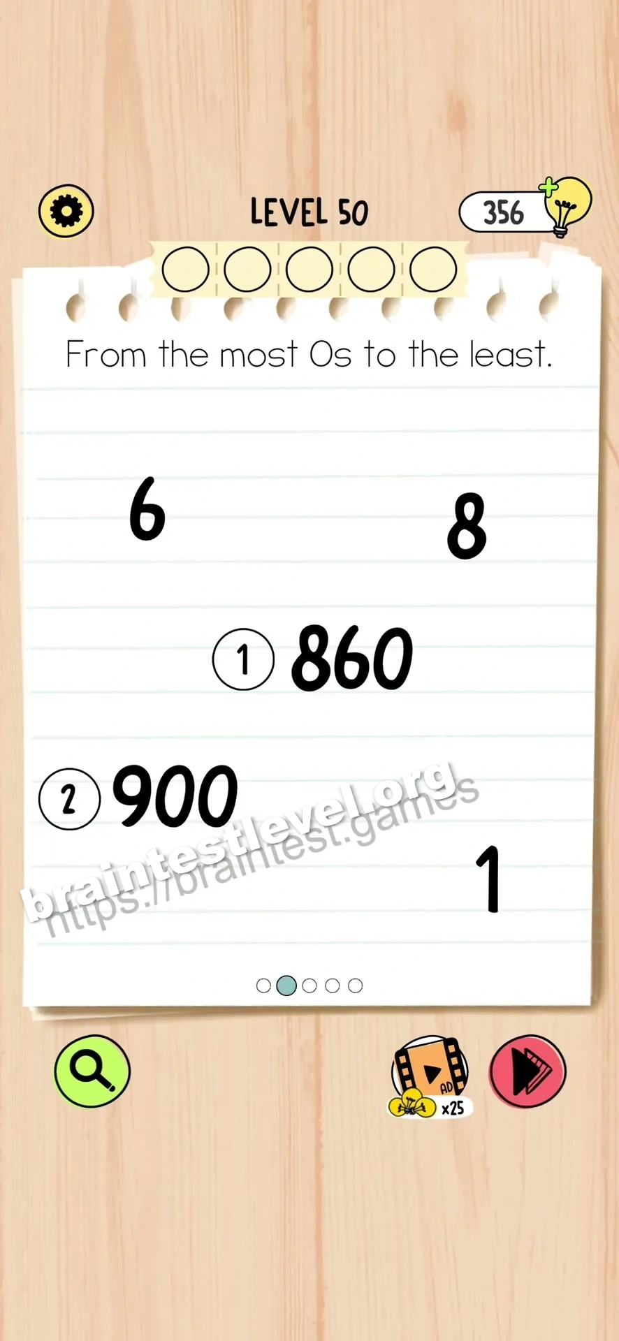 Brain Test 5 Level 50 screenshot 2