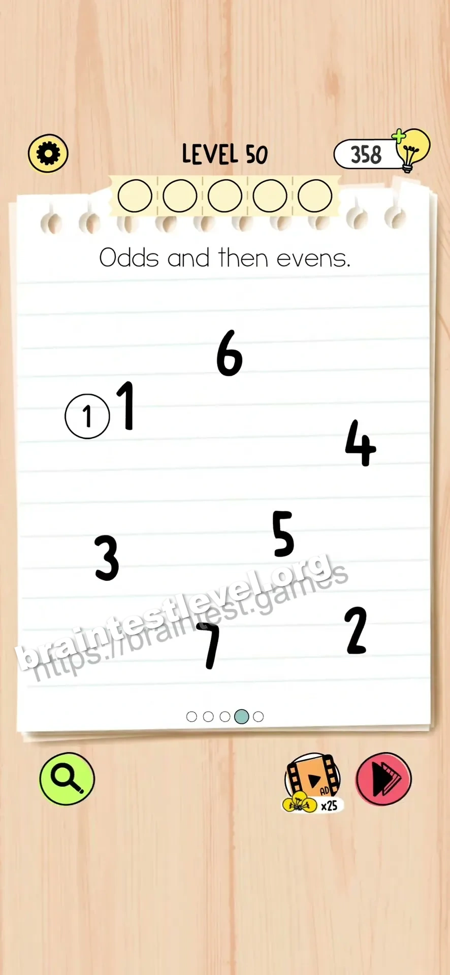 Brain Test 5 Level 50 screenshot 4