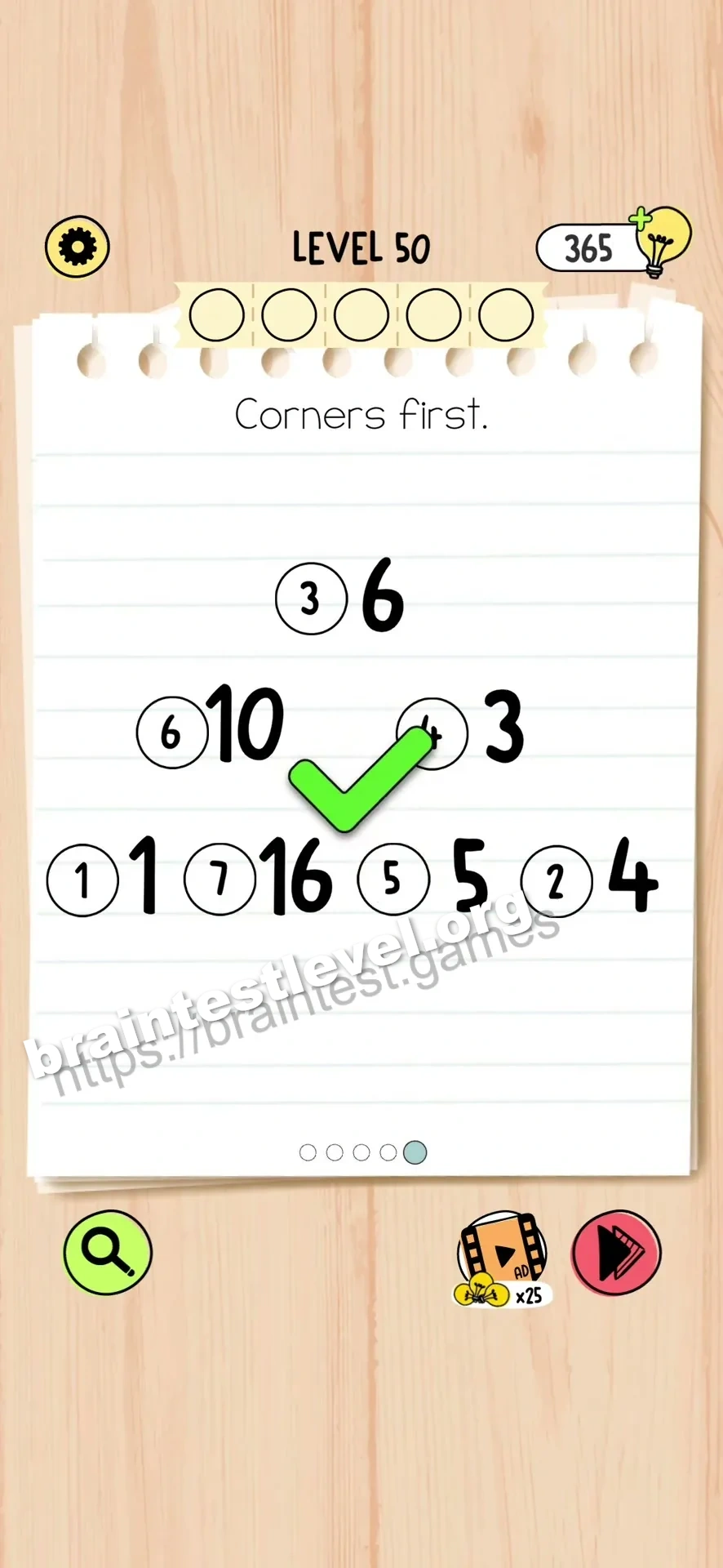 Brain Test 5 Level 50 scene 5 step 2