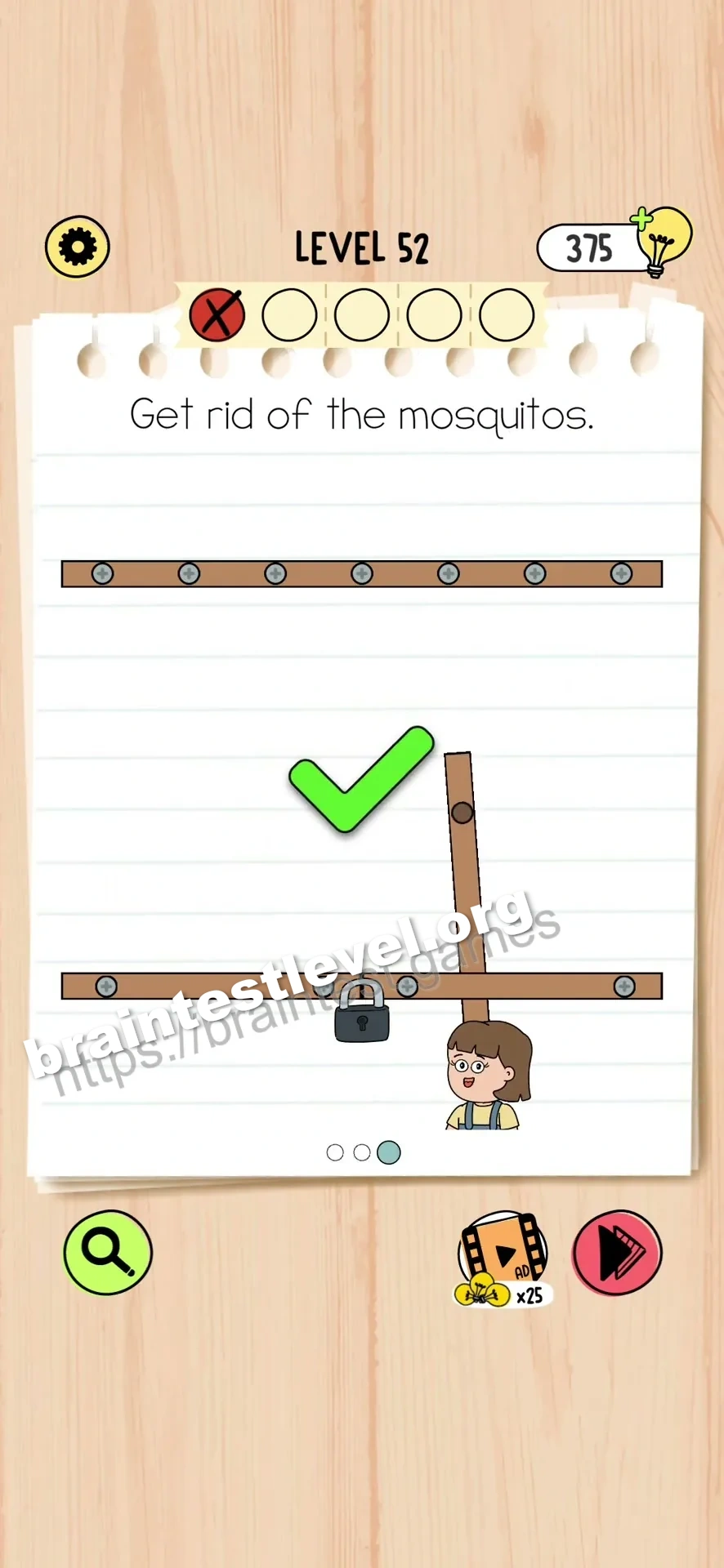 Brain Test 5 Level 52 scene 3 step 2