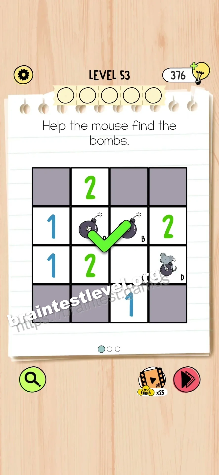 Brain Test 5 Level 53 scene 1 step 2