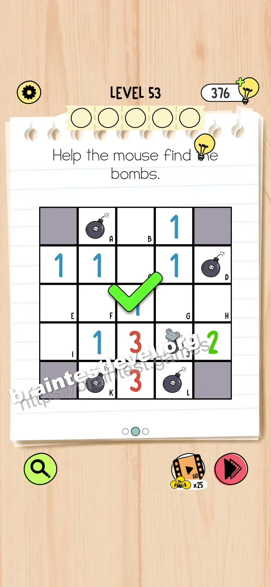 Brain Test 5 Level 53 scene 2 step 2