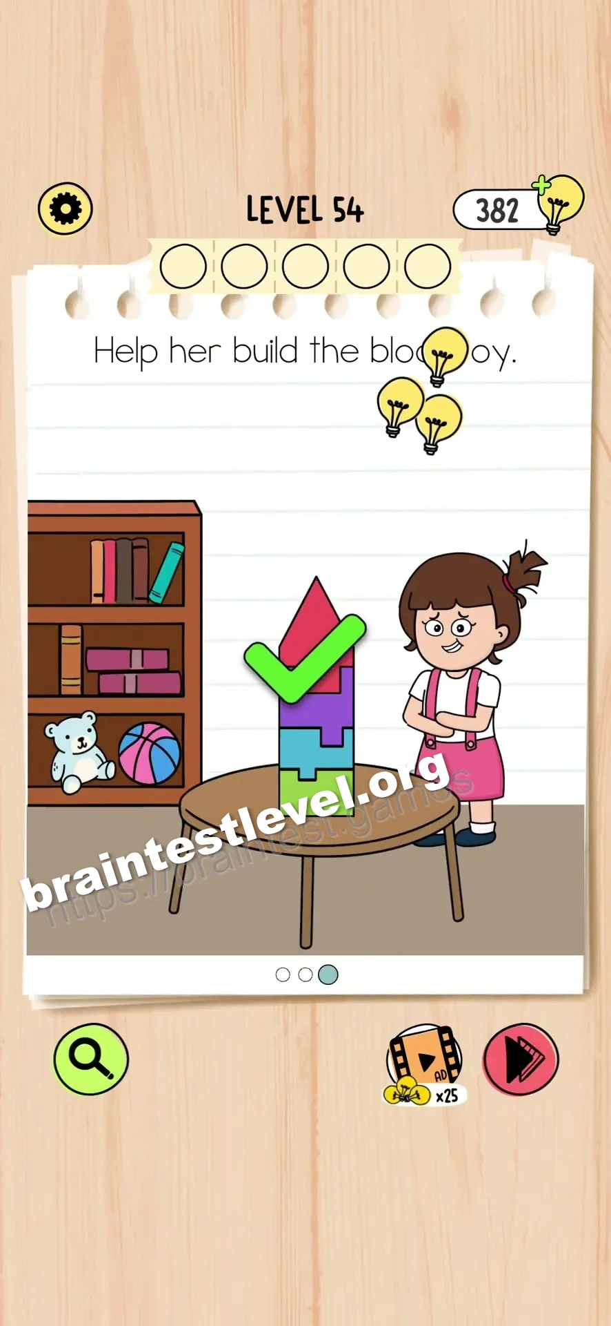 Brain Test 5 Level 54 scene 3 step 2